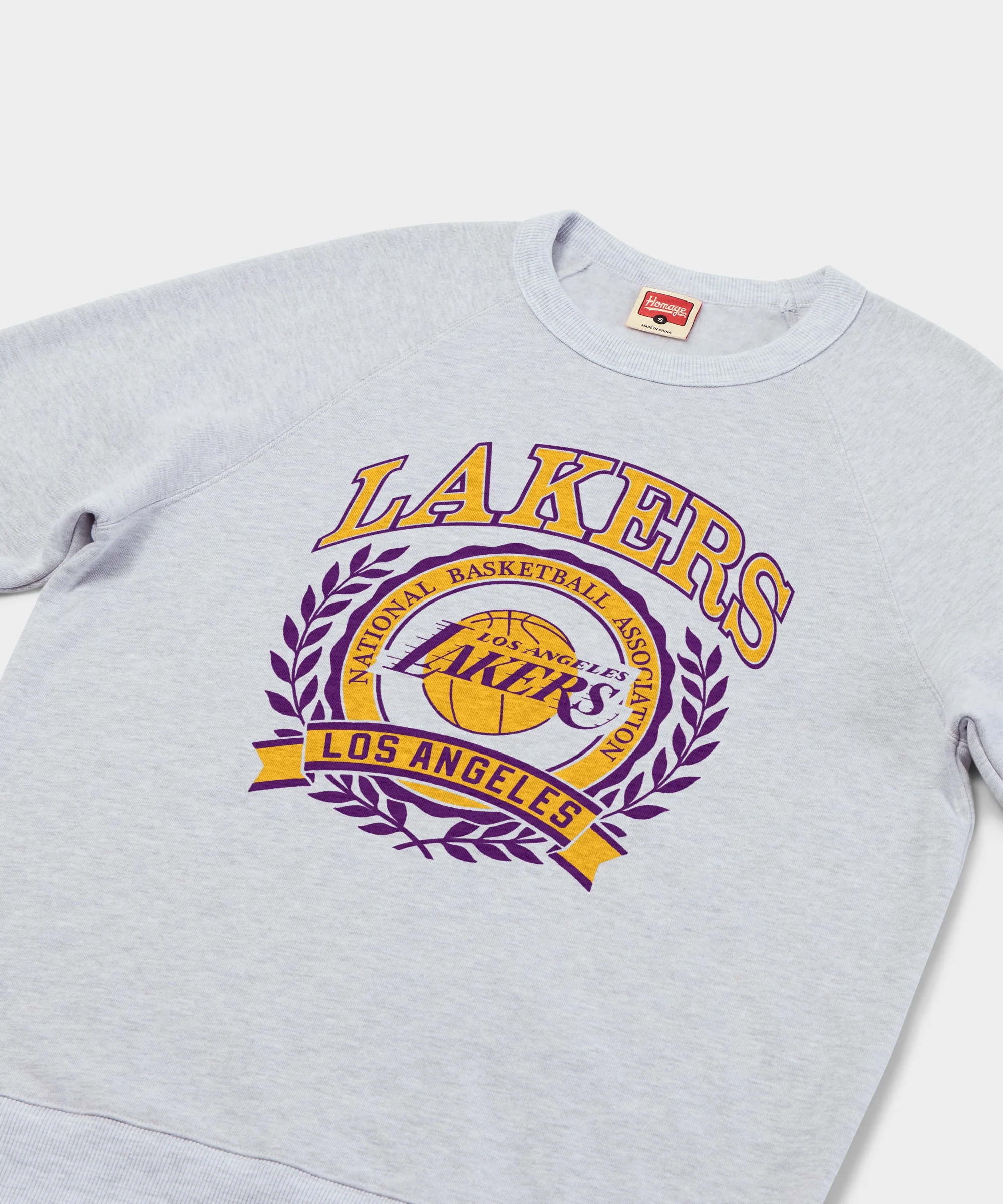 Los Angeles Lakers Crest Crewneck - Image 2
