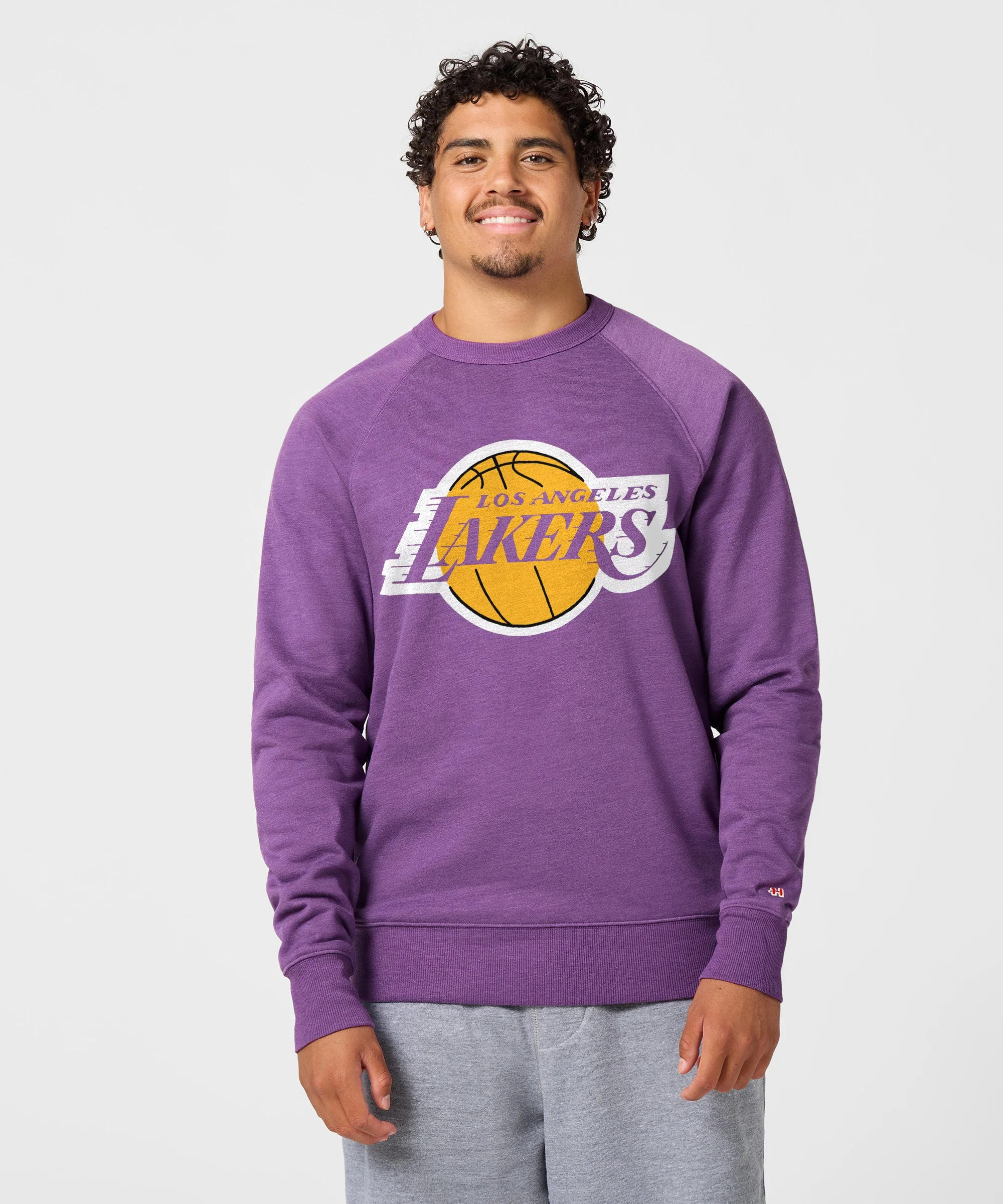 Los Angeles Lakers Logo Crewneck - Image 3
