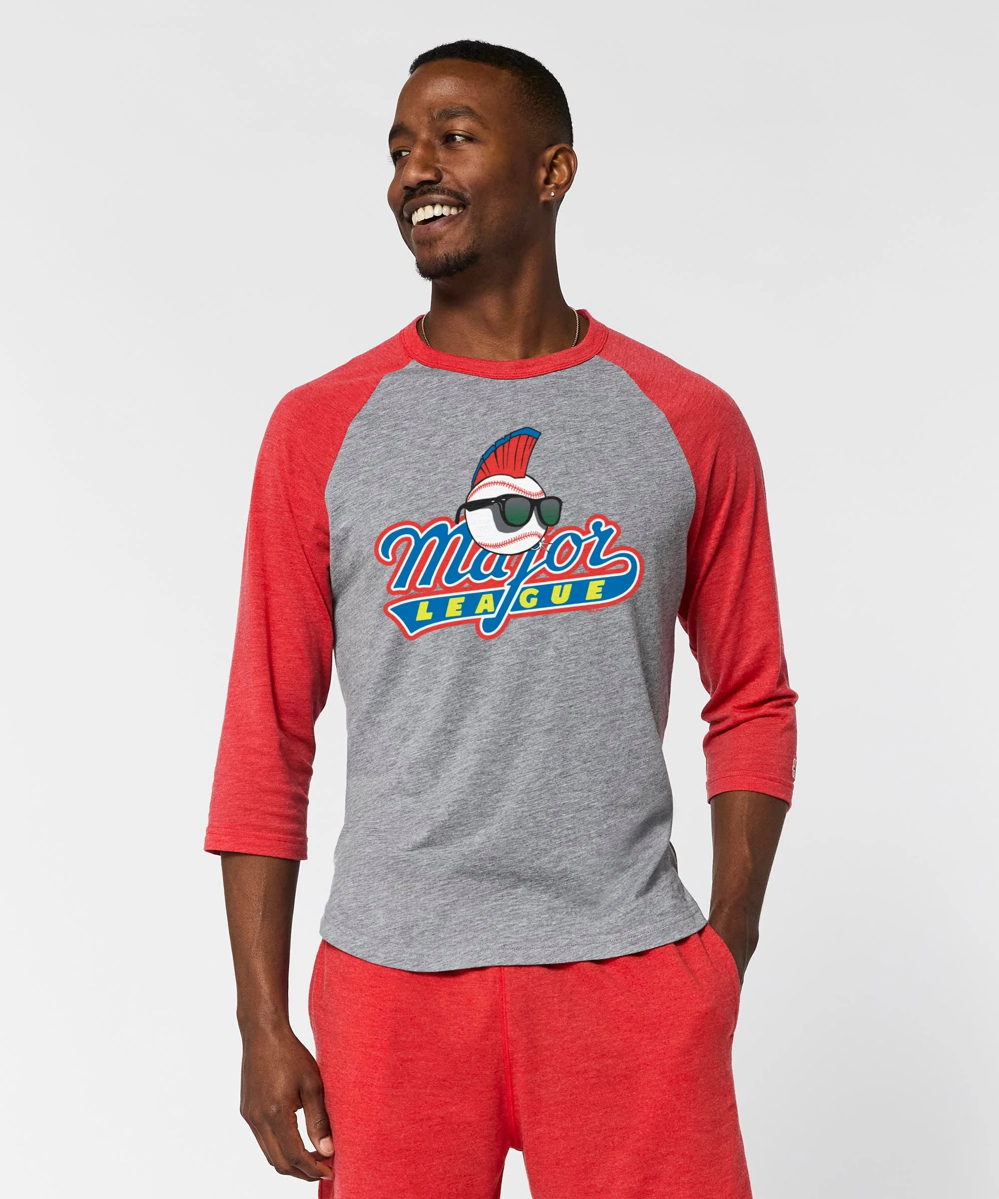 Major League Logo Raglan - Image 3