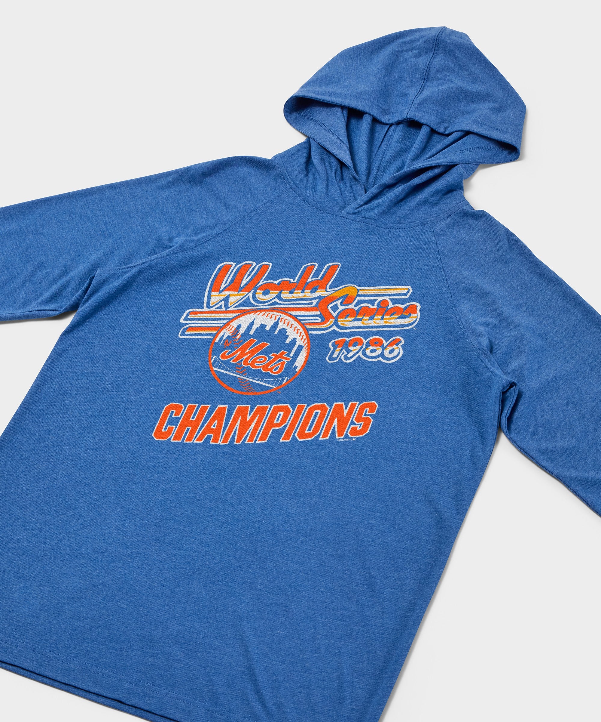 Mets World Series Champs 1986 Lightweight Hoodie - Image 2