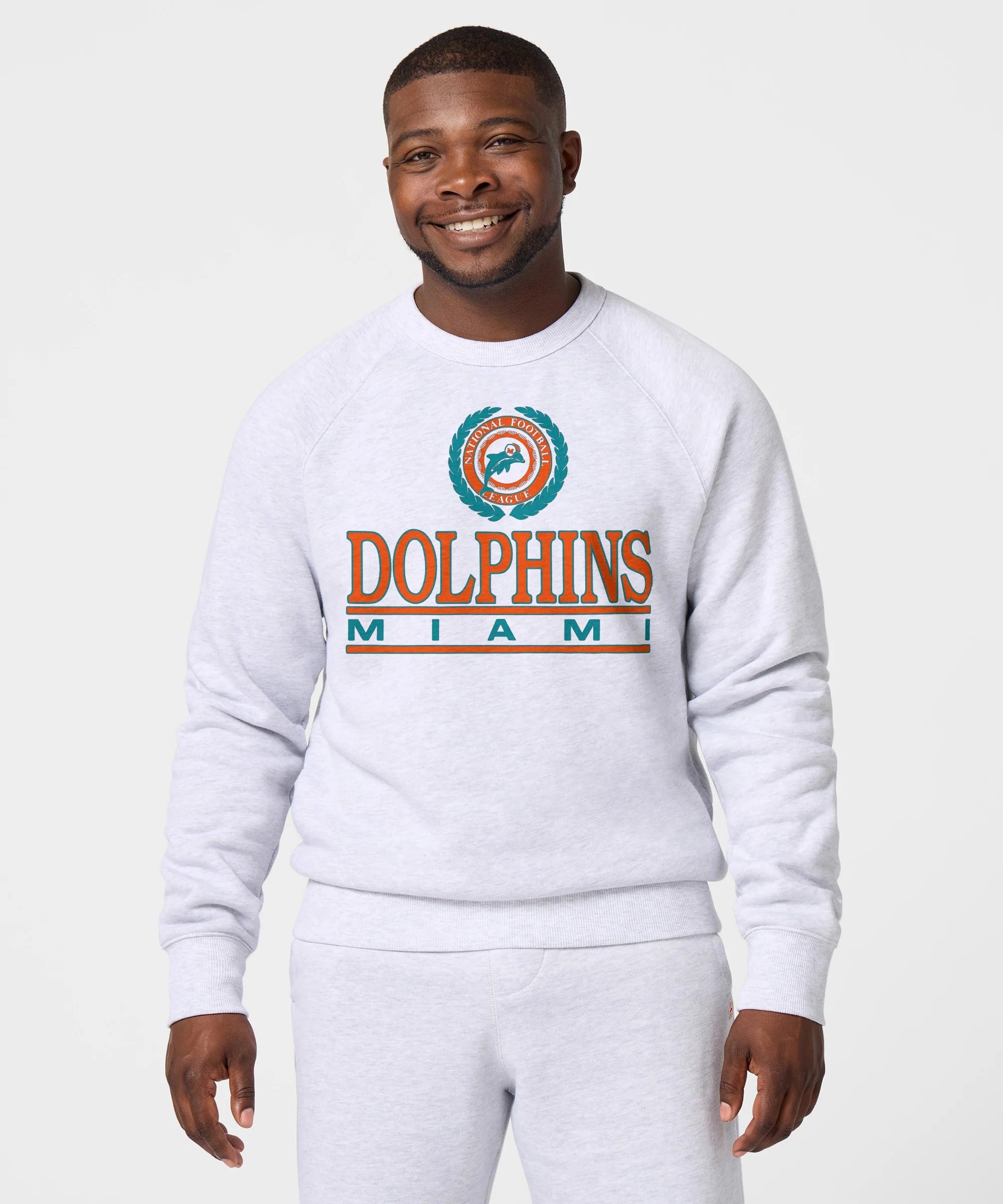Miami Dolphins Crest Crewneck - Image 3