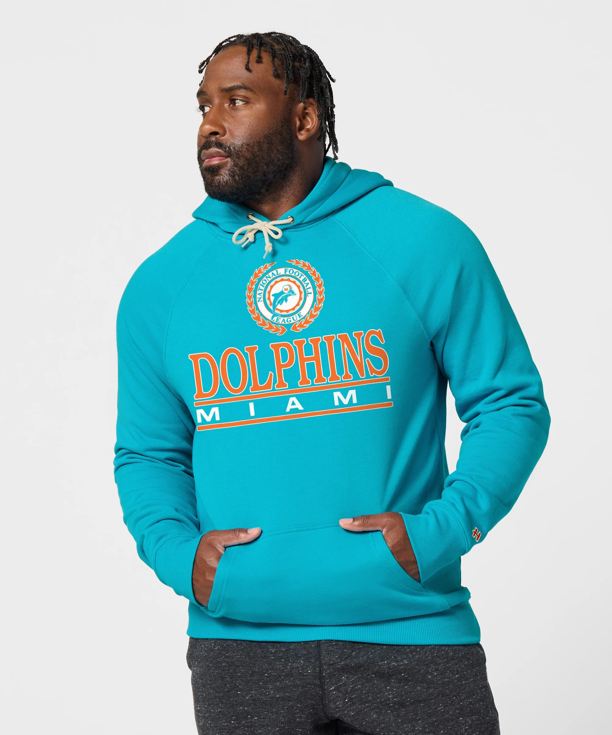 Miami Dolphins Crest Hoodie - Image 3