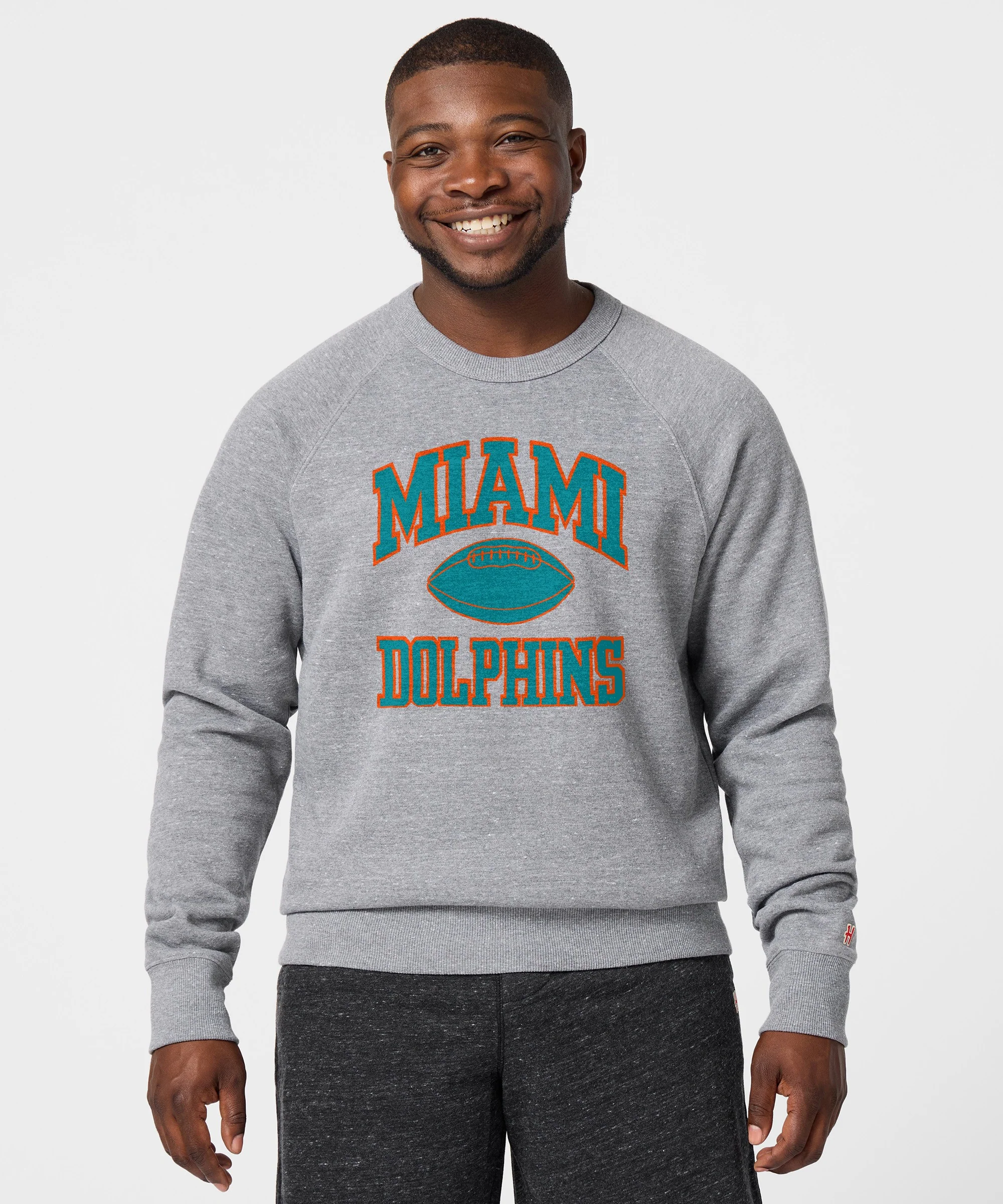 Miami Dolphins Gridiron Crewneck - Image 3