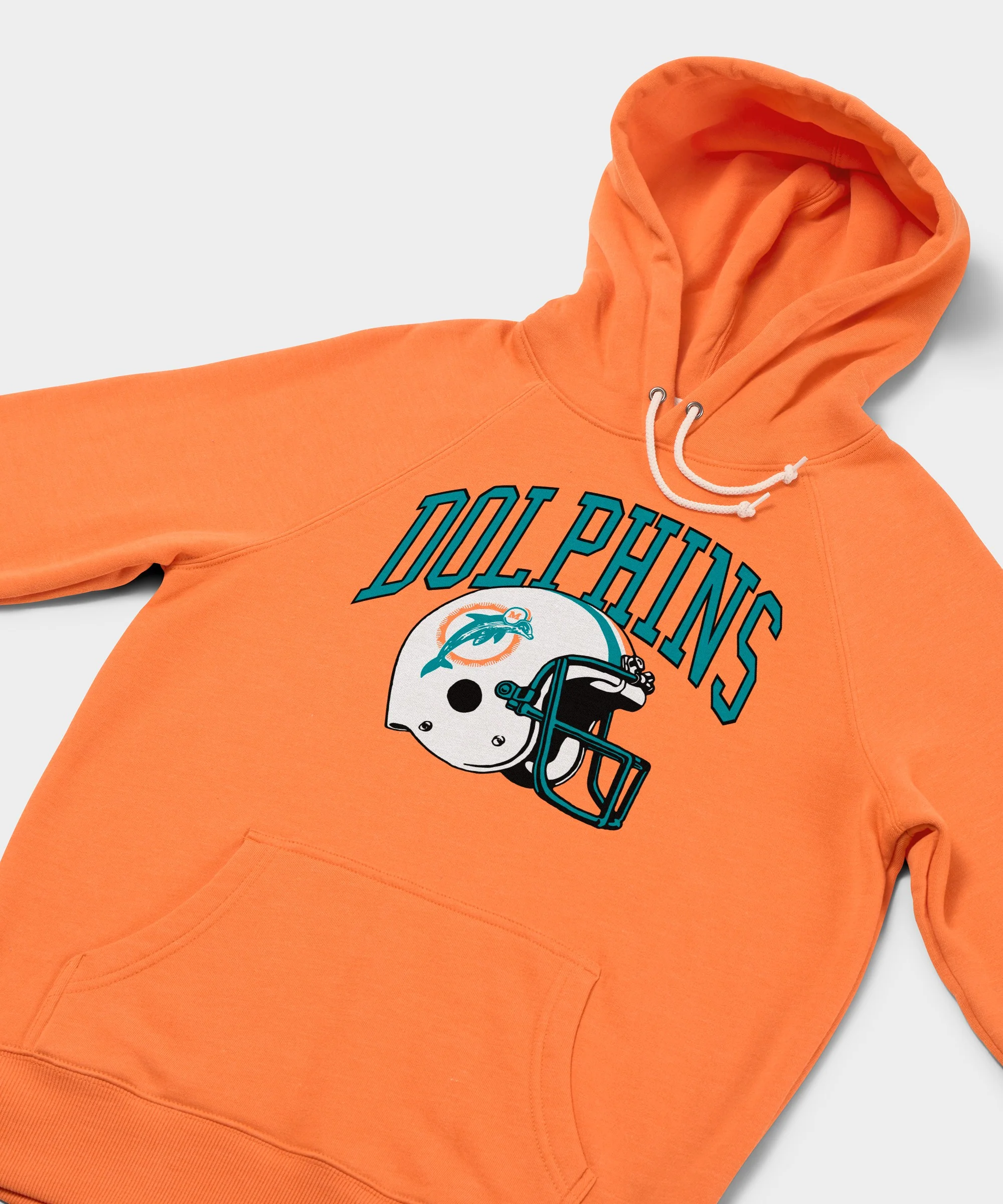 Miami Dolphins Helmet Retro Hoodie - Image 2