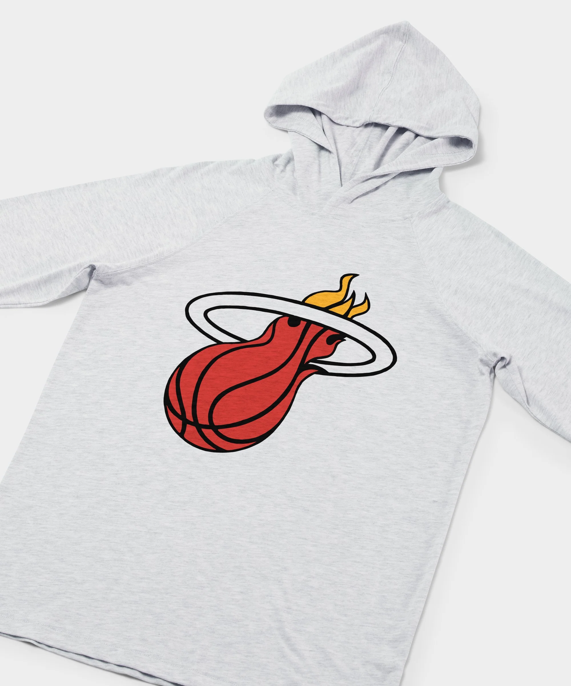 Miami Heat Logo Lightweight Hoodie - Image 2