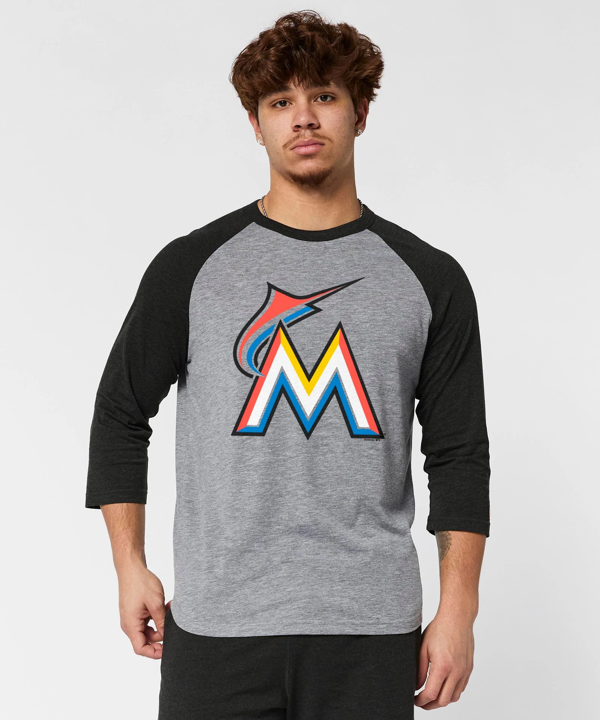 Miami Marlins '17 Raglan - Image 3