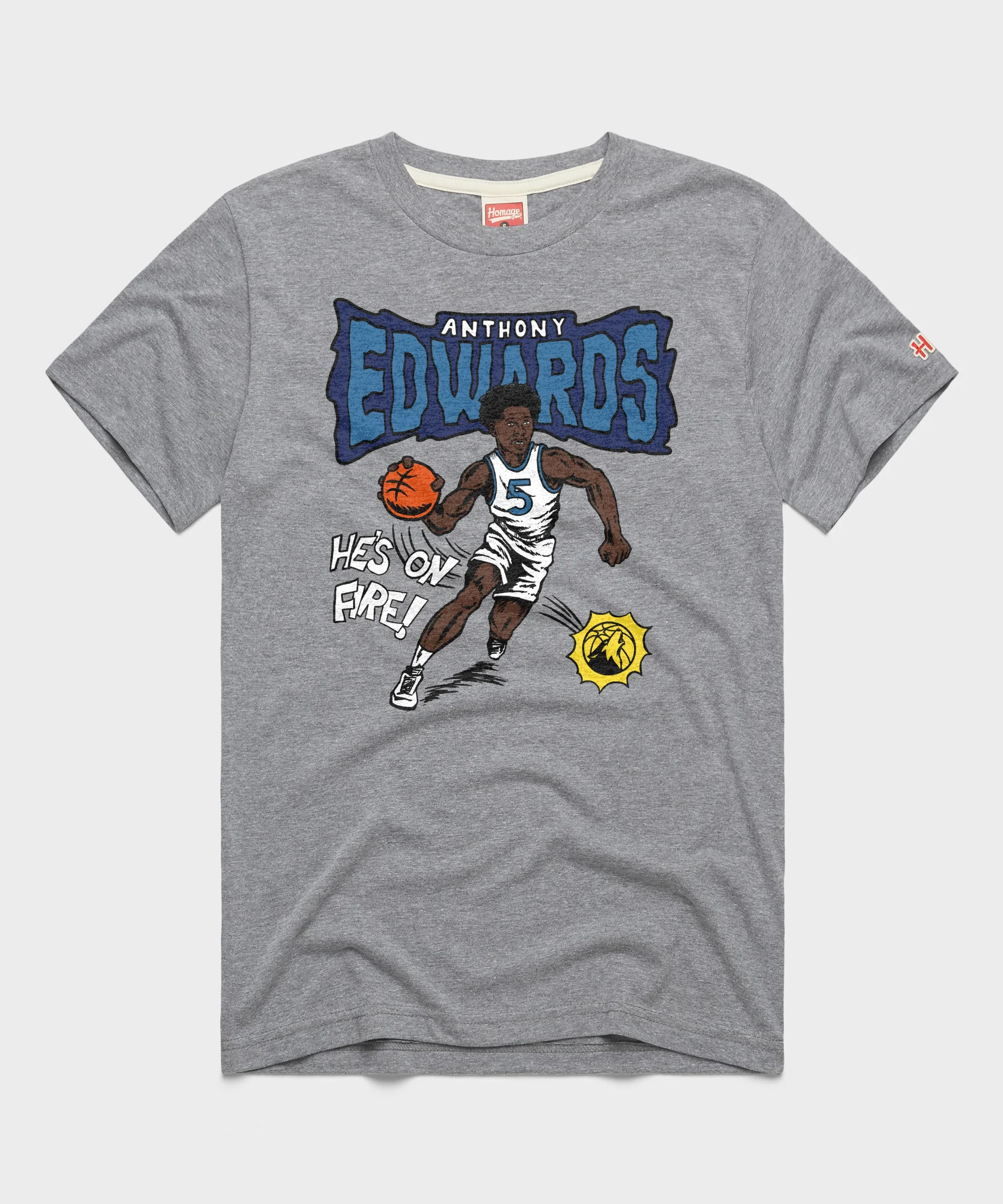Minnesota Timberwolves Comic Book Anthony Edwards