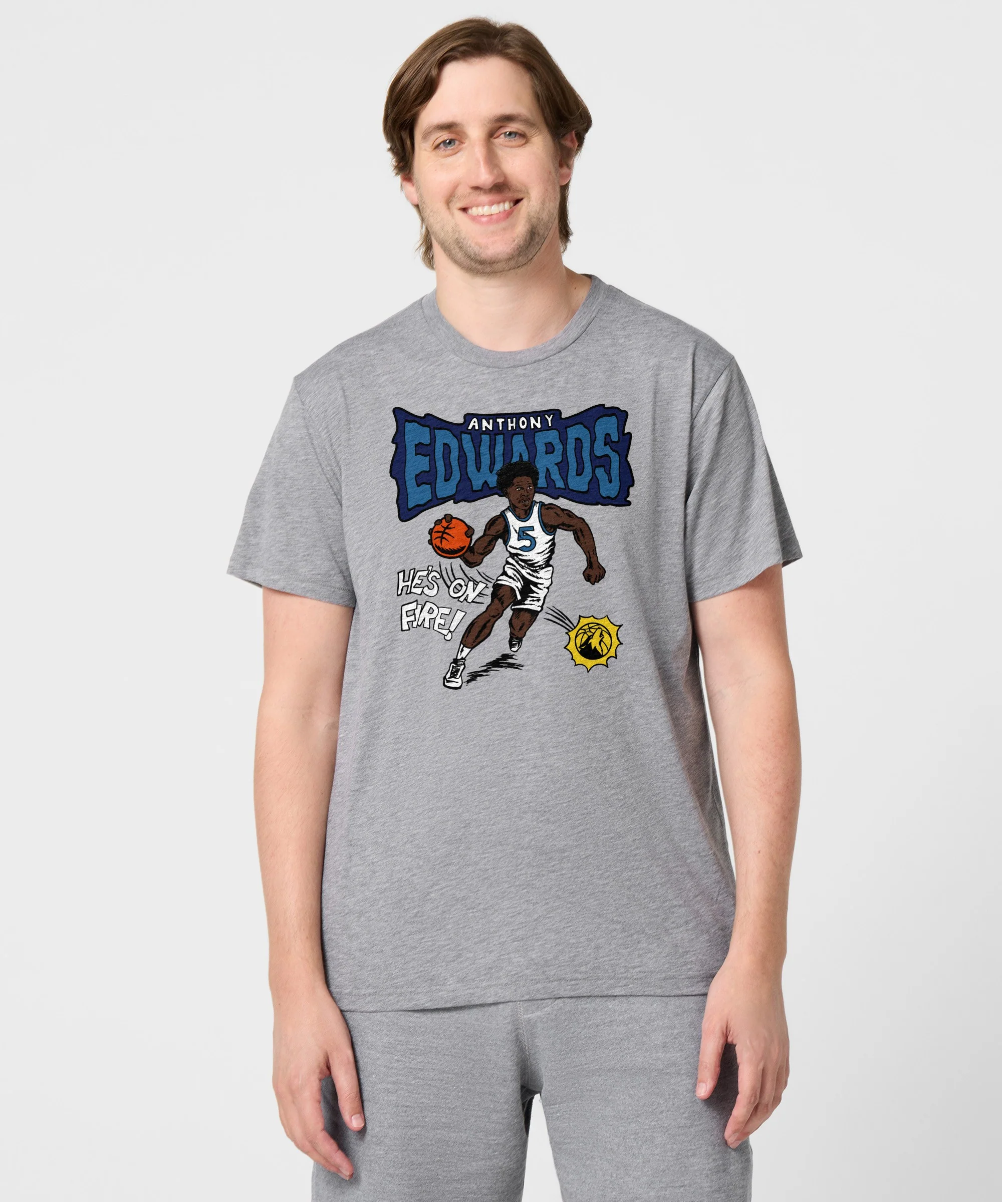 Minnesota Timberwolves Comic Book Anthony Edwards - Image 3