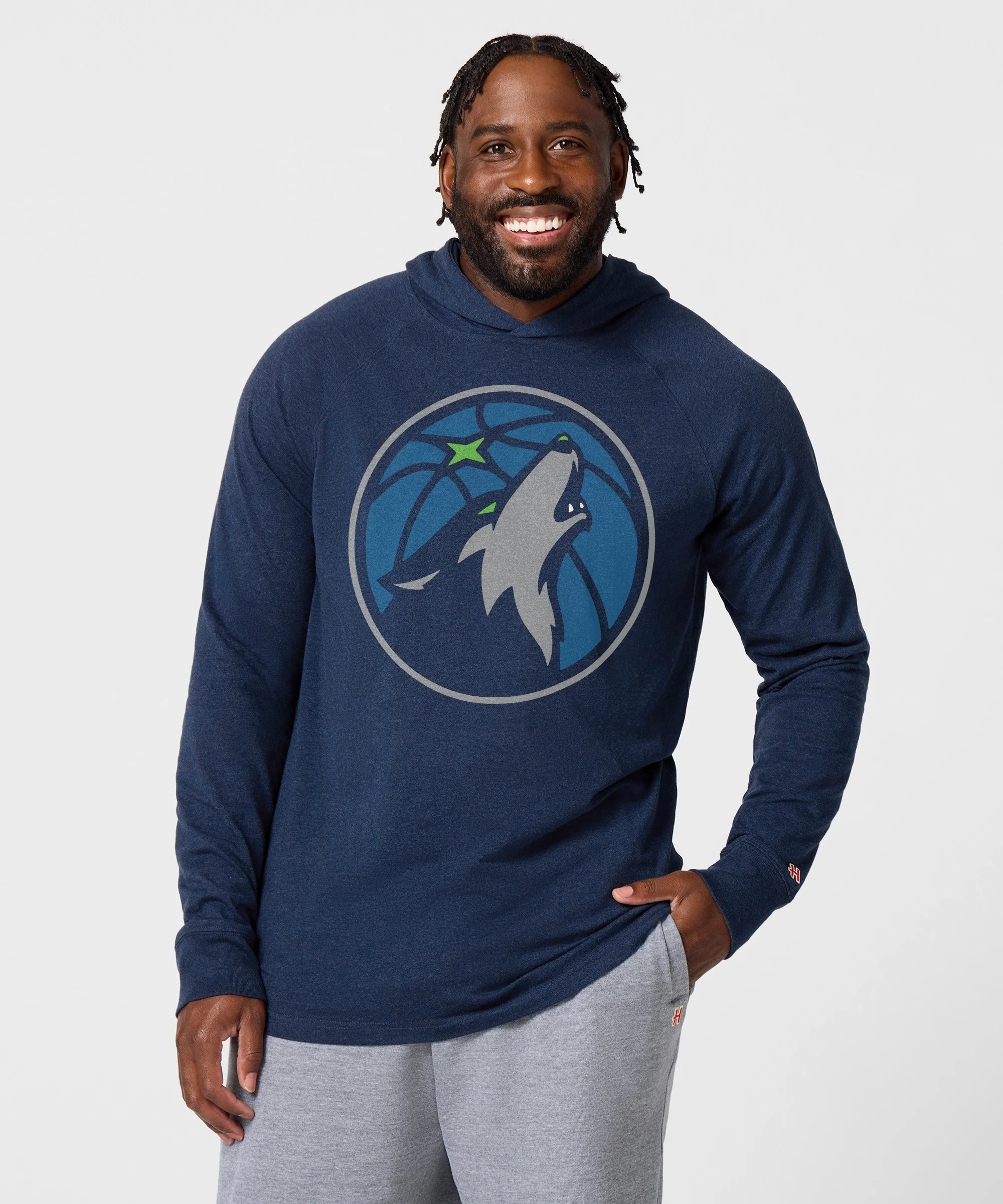 Minnesota Timberwolves Logo Lightweight Hoodie - Image 5