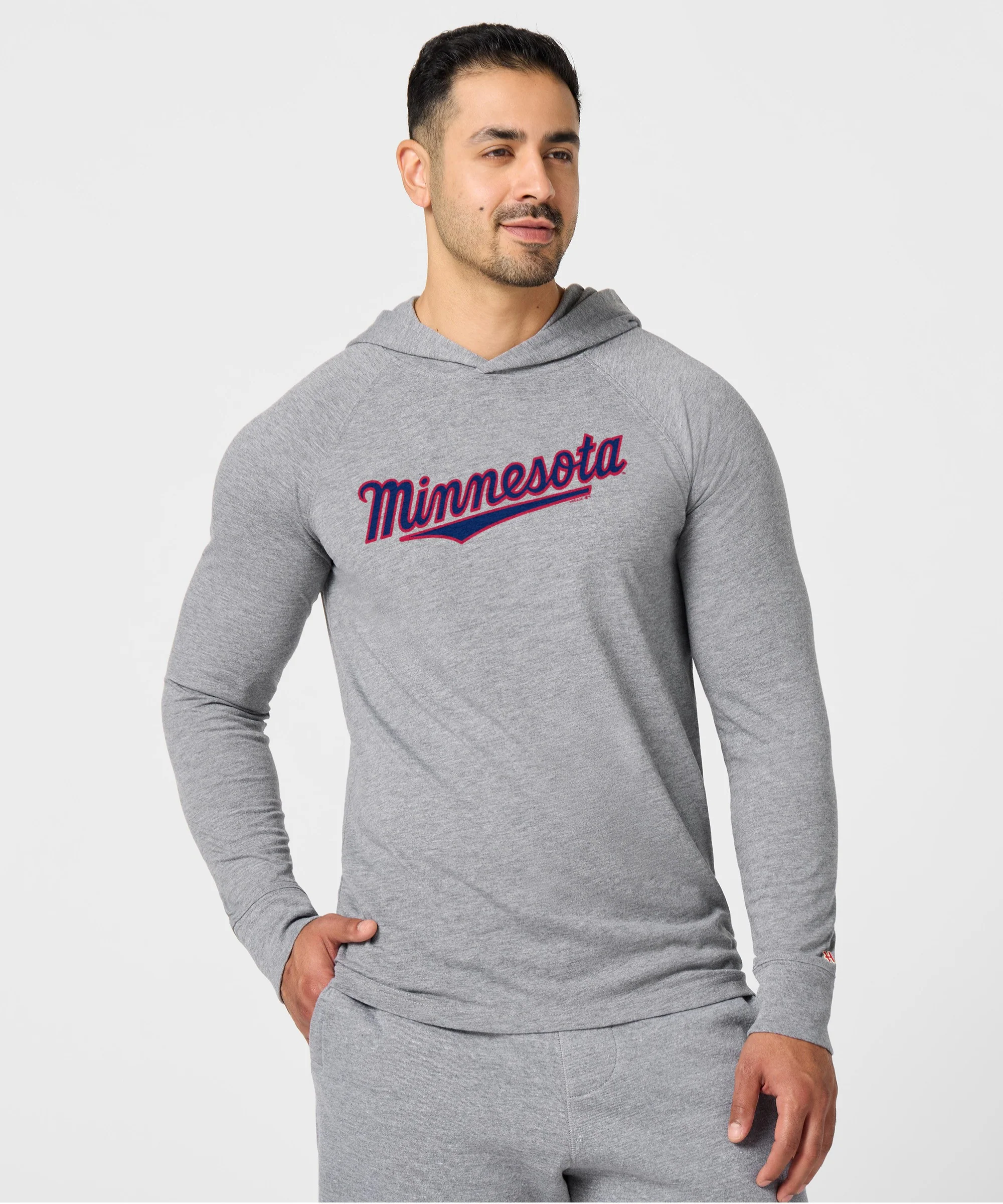 Minnesota Twins Jersey Logo '10 Lightweight Hoodie - Image 3