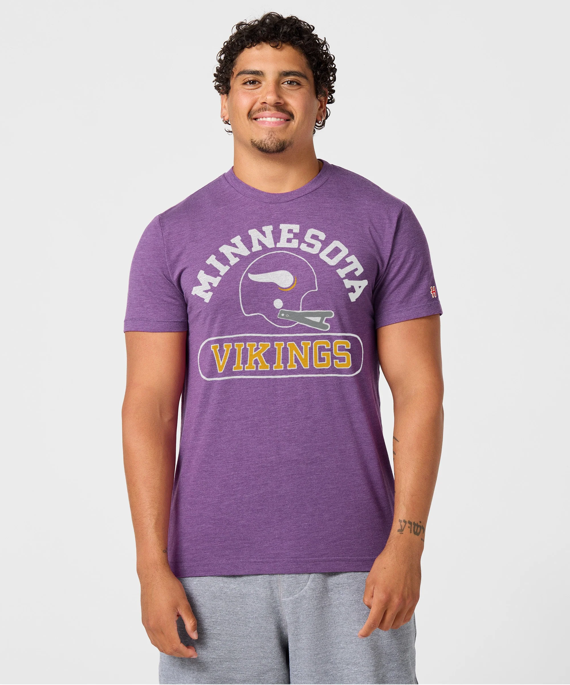 Minnesota Vikings Throwback Helmet - Image 3