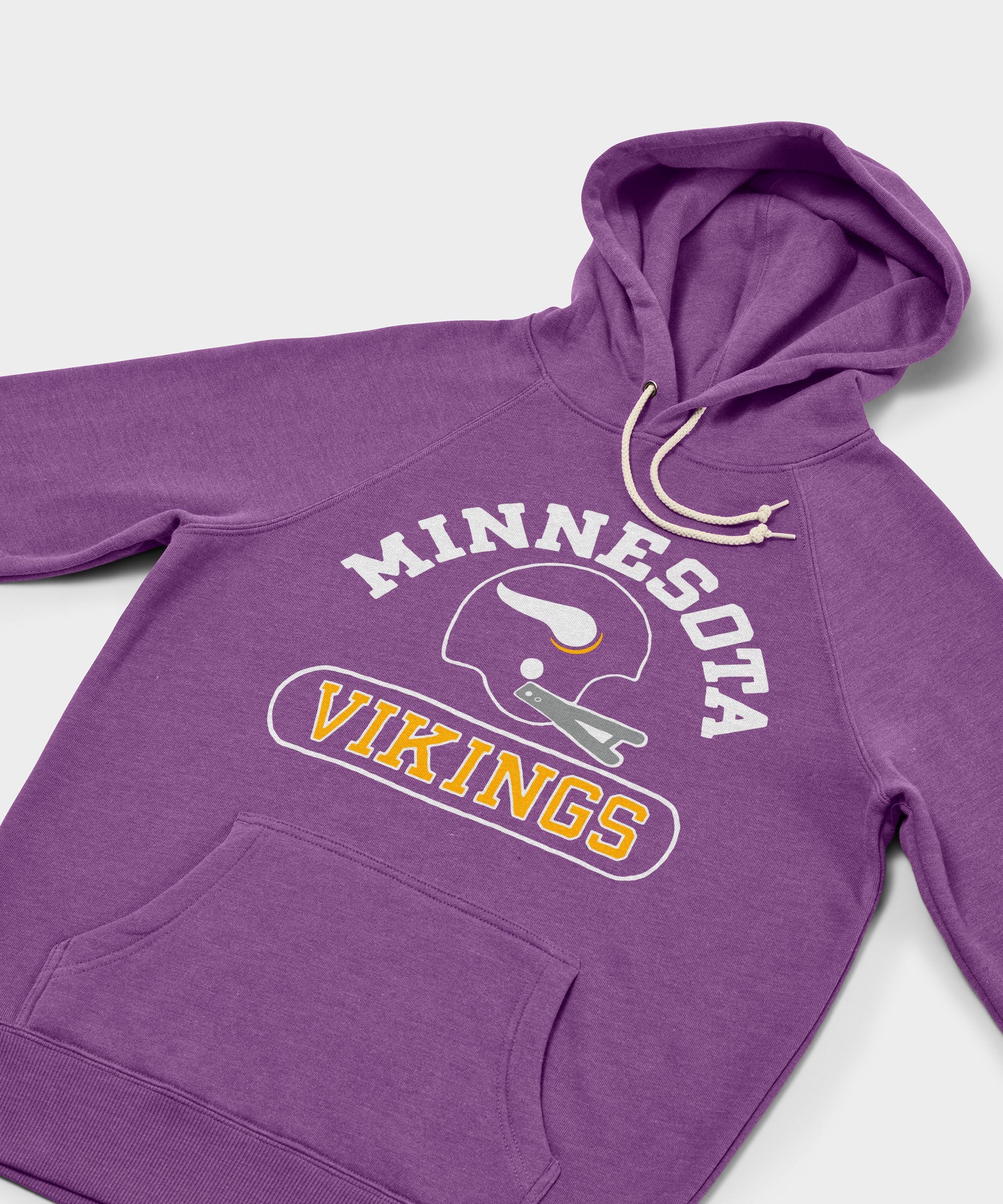 Minnesota Vikings Throwback Helmet Hoodie - Image 2