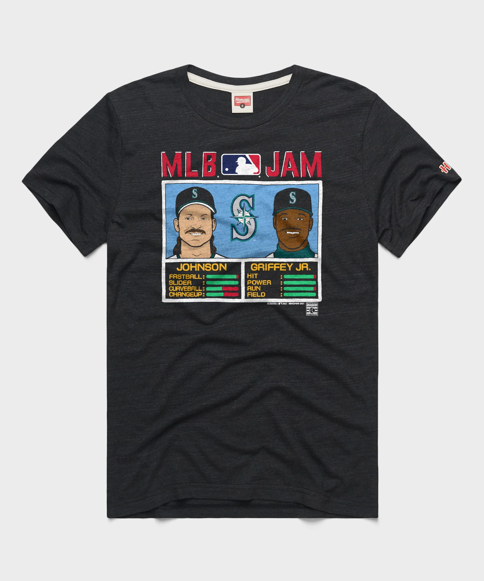 MLB Jam Mariners Johnson And Griffey Jr.