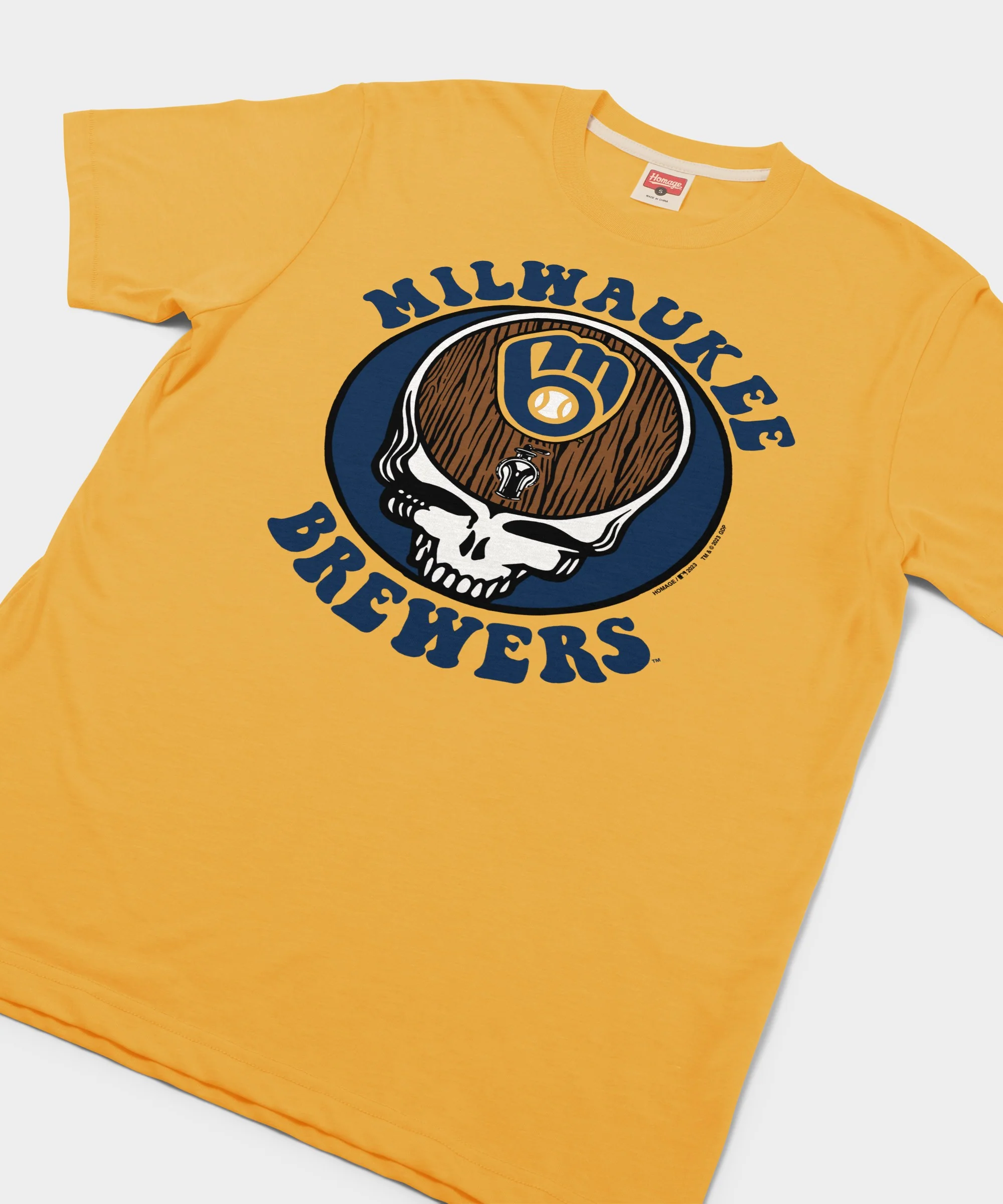 MLB x Grateful Dead x Brewers Skull Keg - Image 2