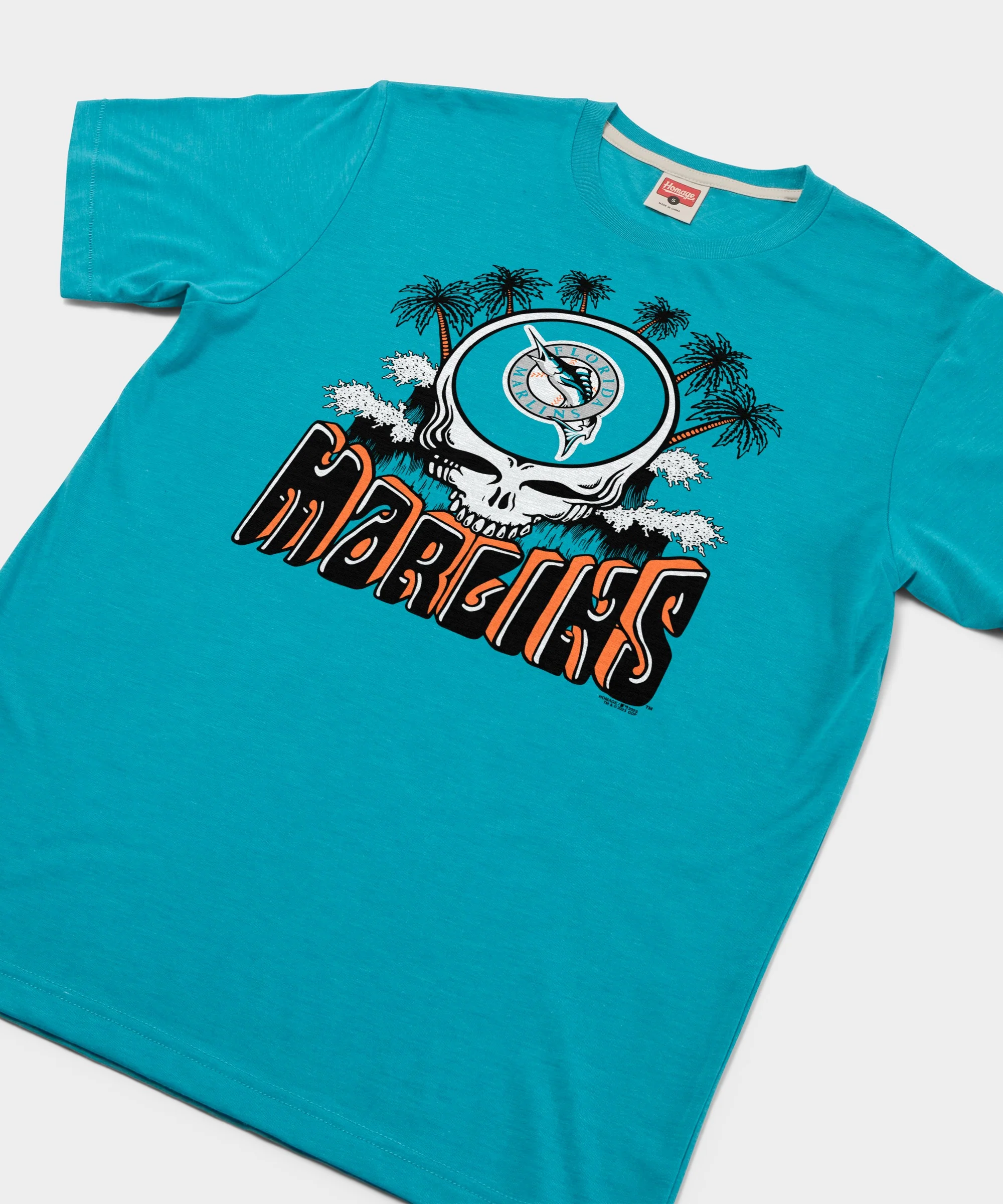 MLB x Grateful Dead x Marlins Skull - Image 2