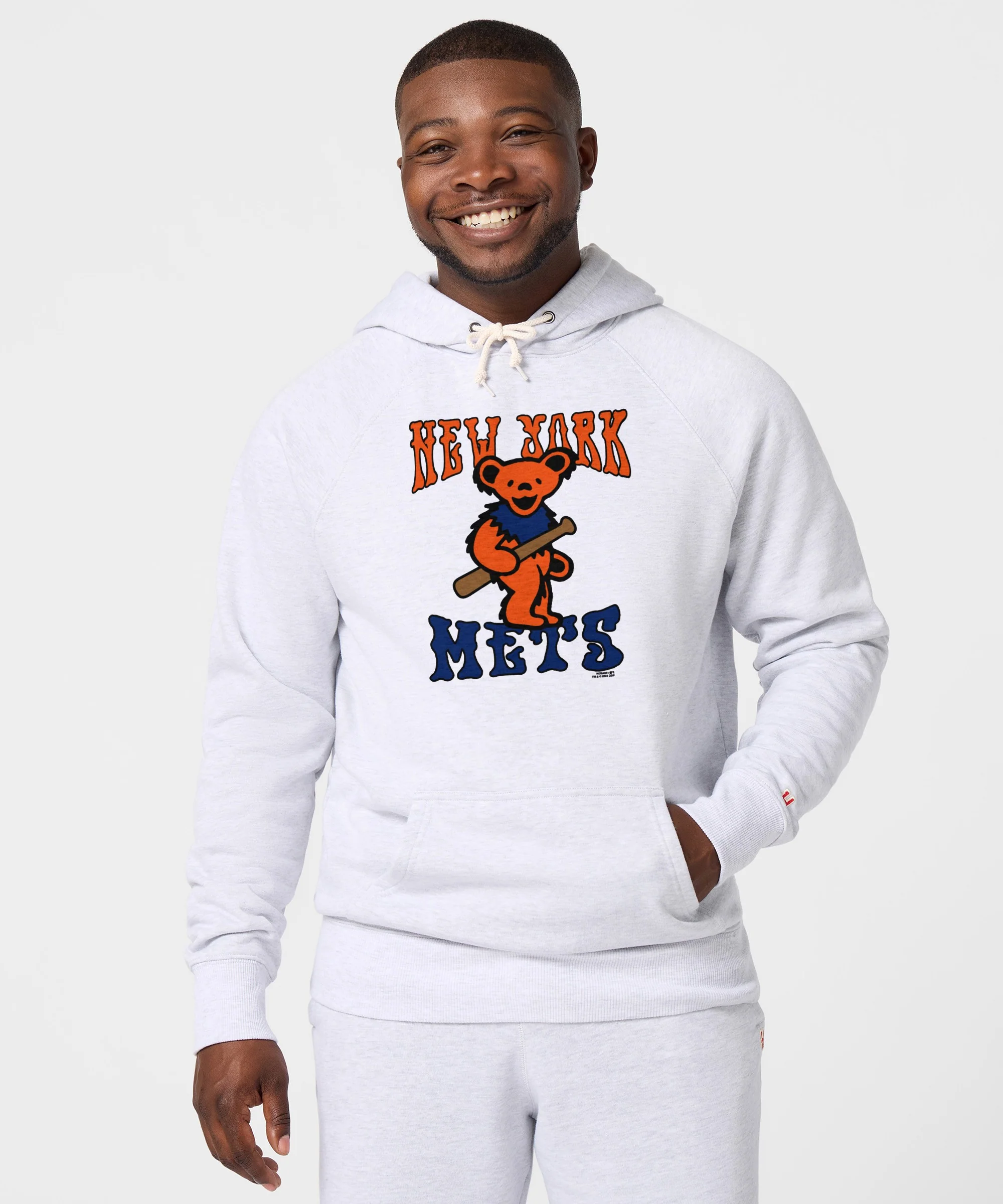 MLB x Grateful Dead x Mets Hoodie - Image 3