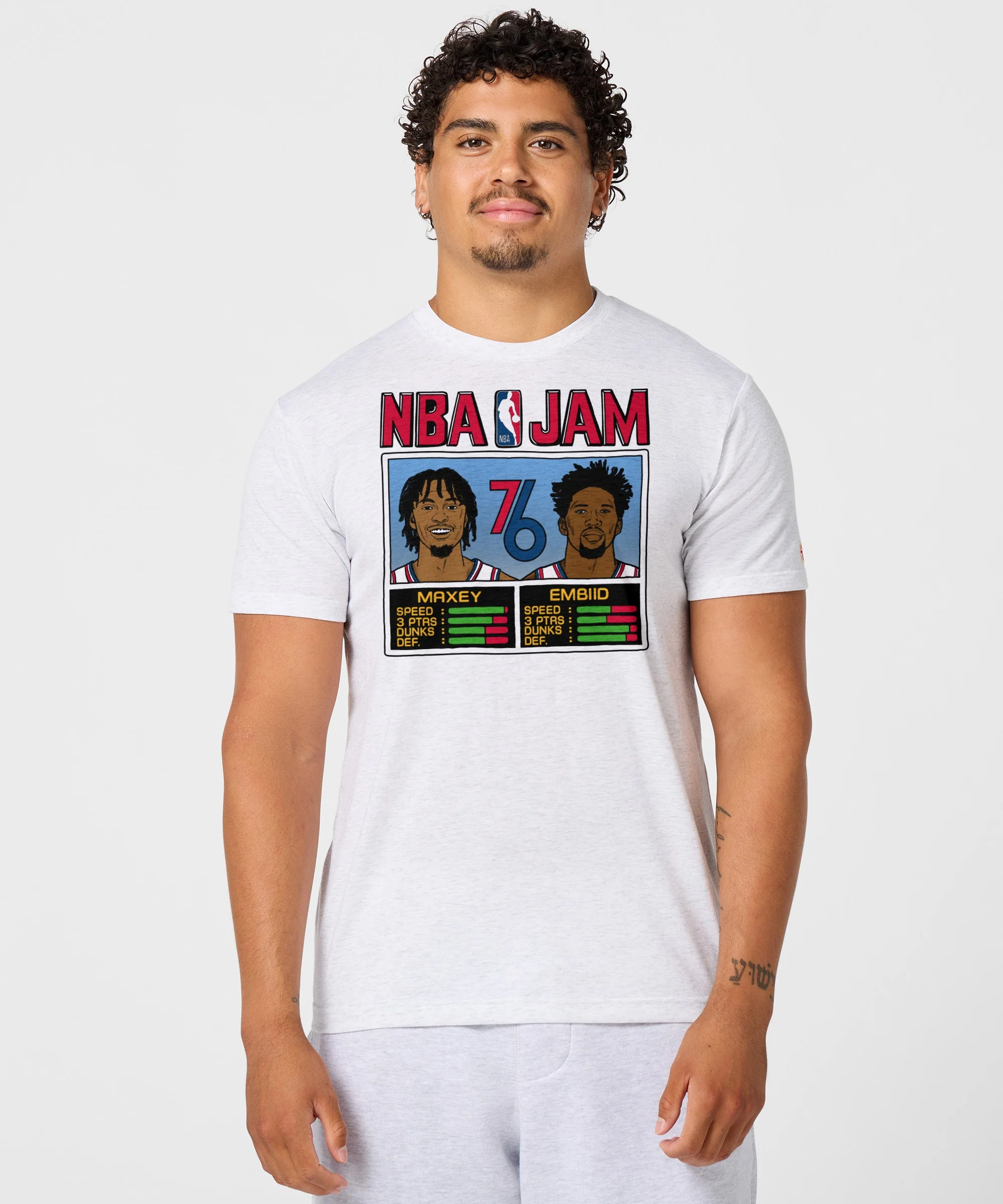 NBA Jam 76ers City Maxey And Embiid - Image 3