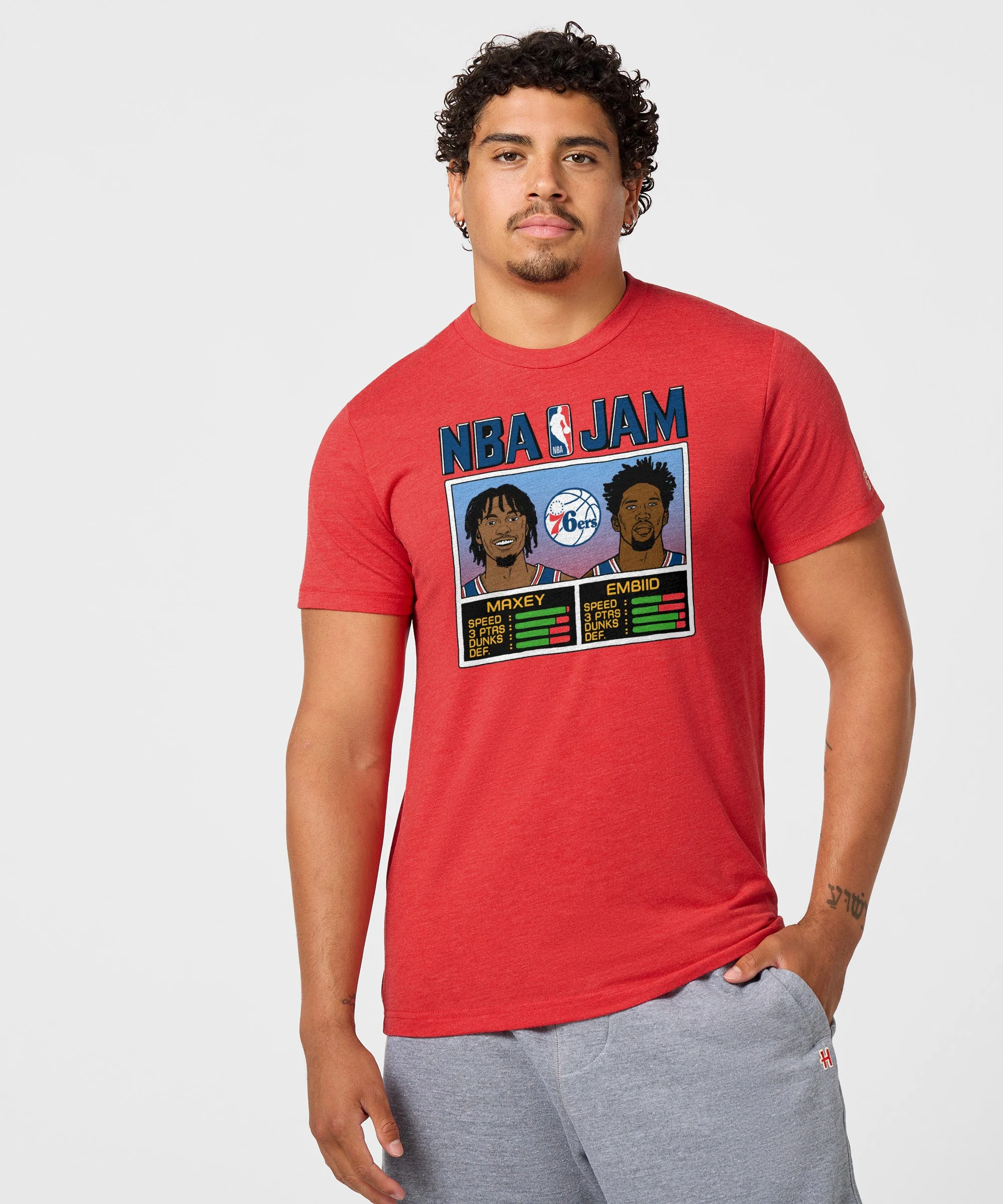 NBA Jam 76ers Maxey And Embiid - Image 3