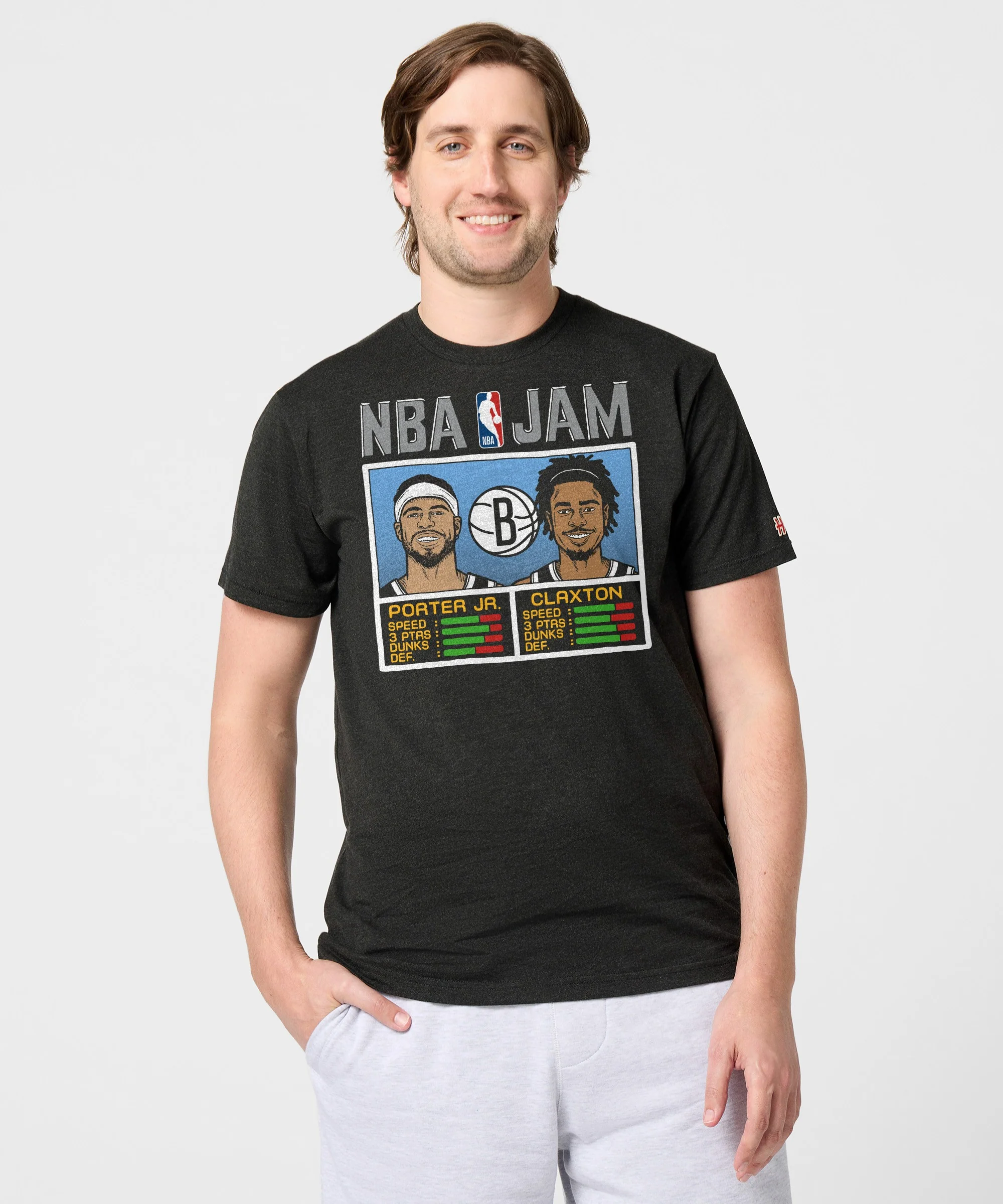 NBA Jam Nets Porter Jr. And Claxton - Image 3