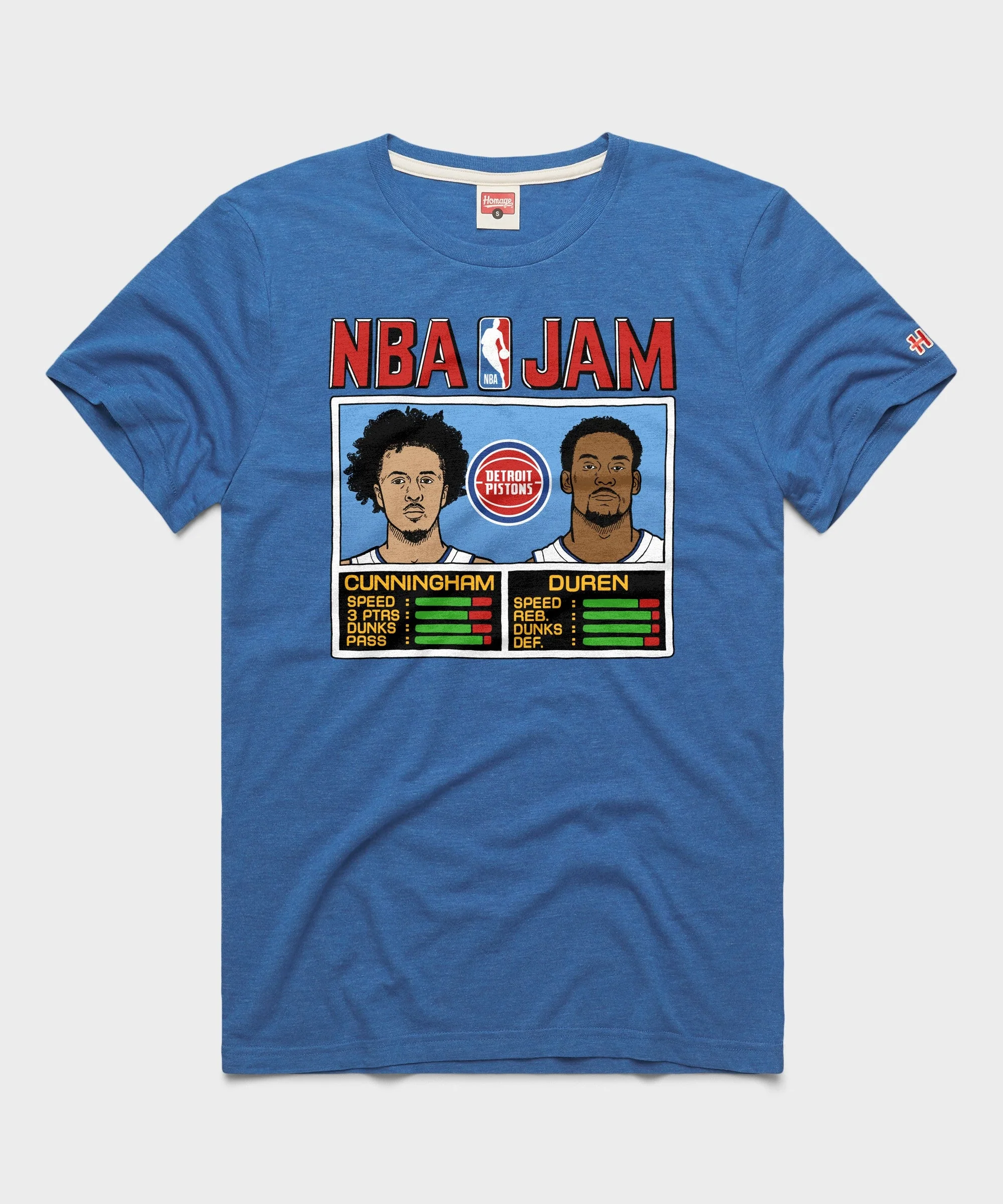 NBA Jam Pistons Cunningham And Duren