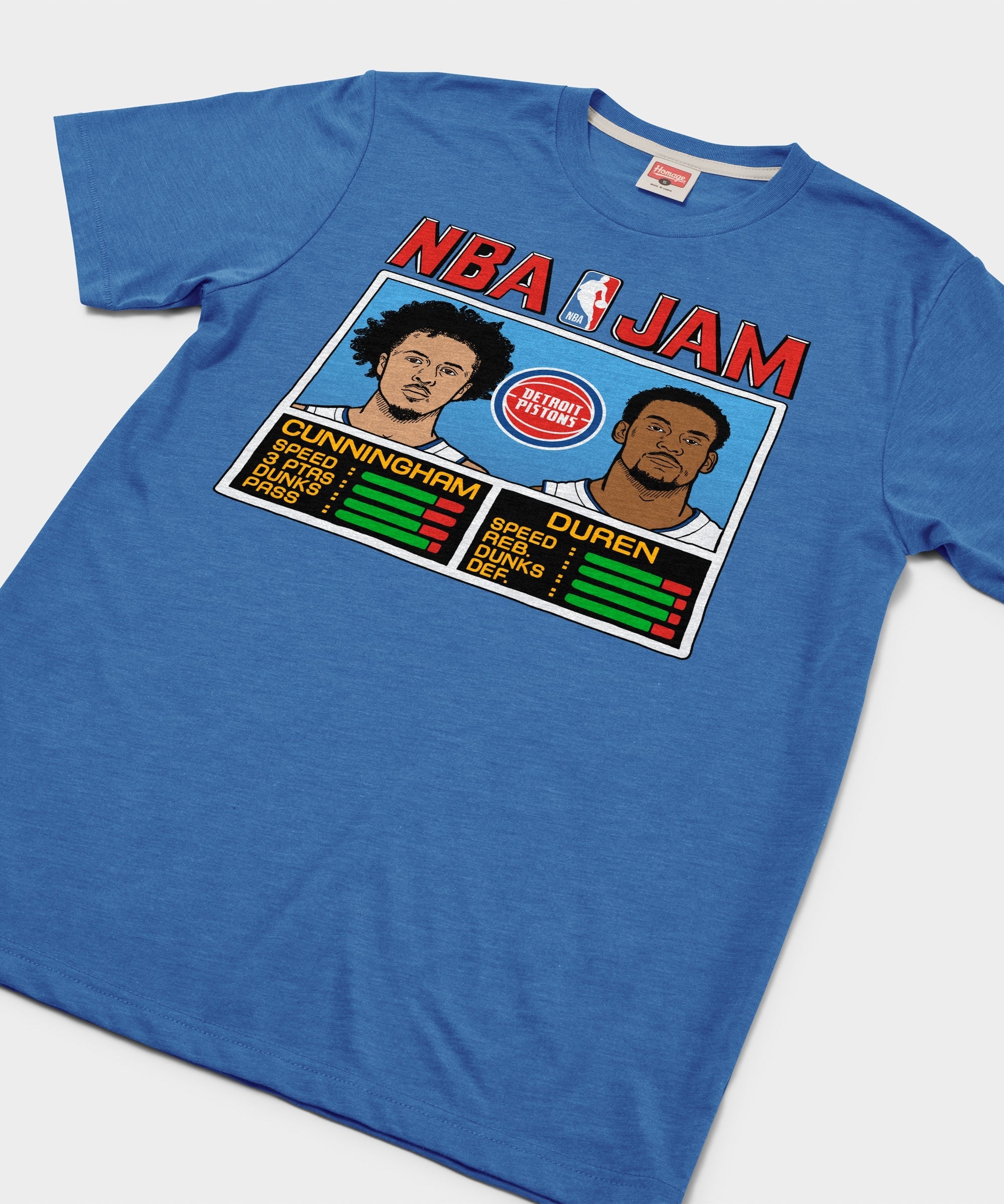 NBA Jam Pistons Cunningham And Duren - Image 2