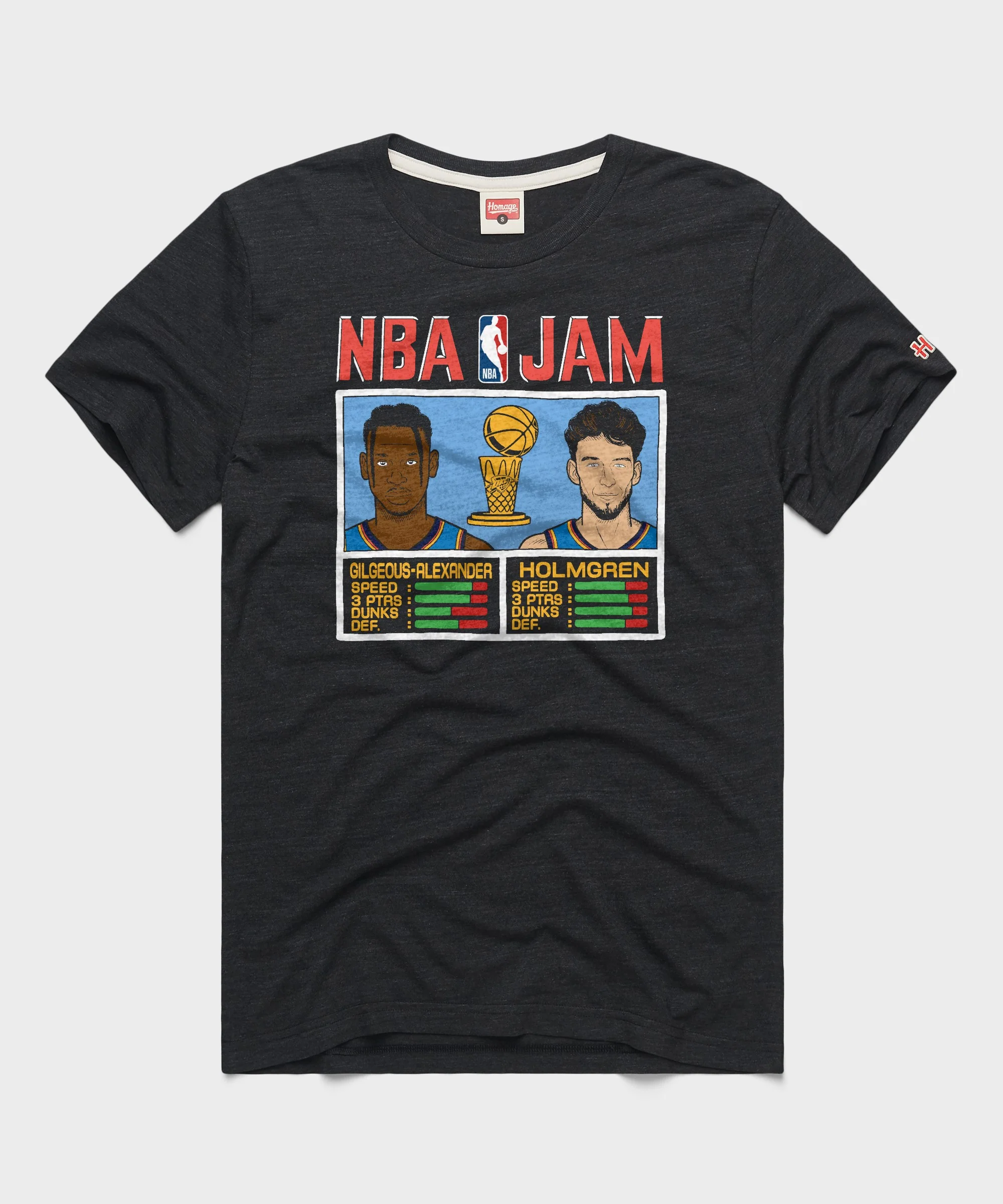 NBA Jam Thunder 2025 Champs Gilgeous-Alexander And Holmgren