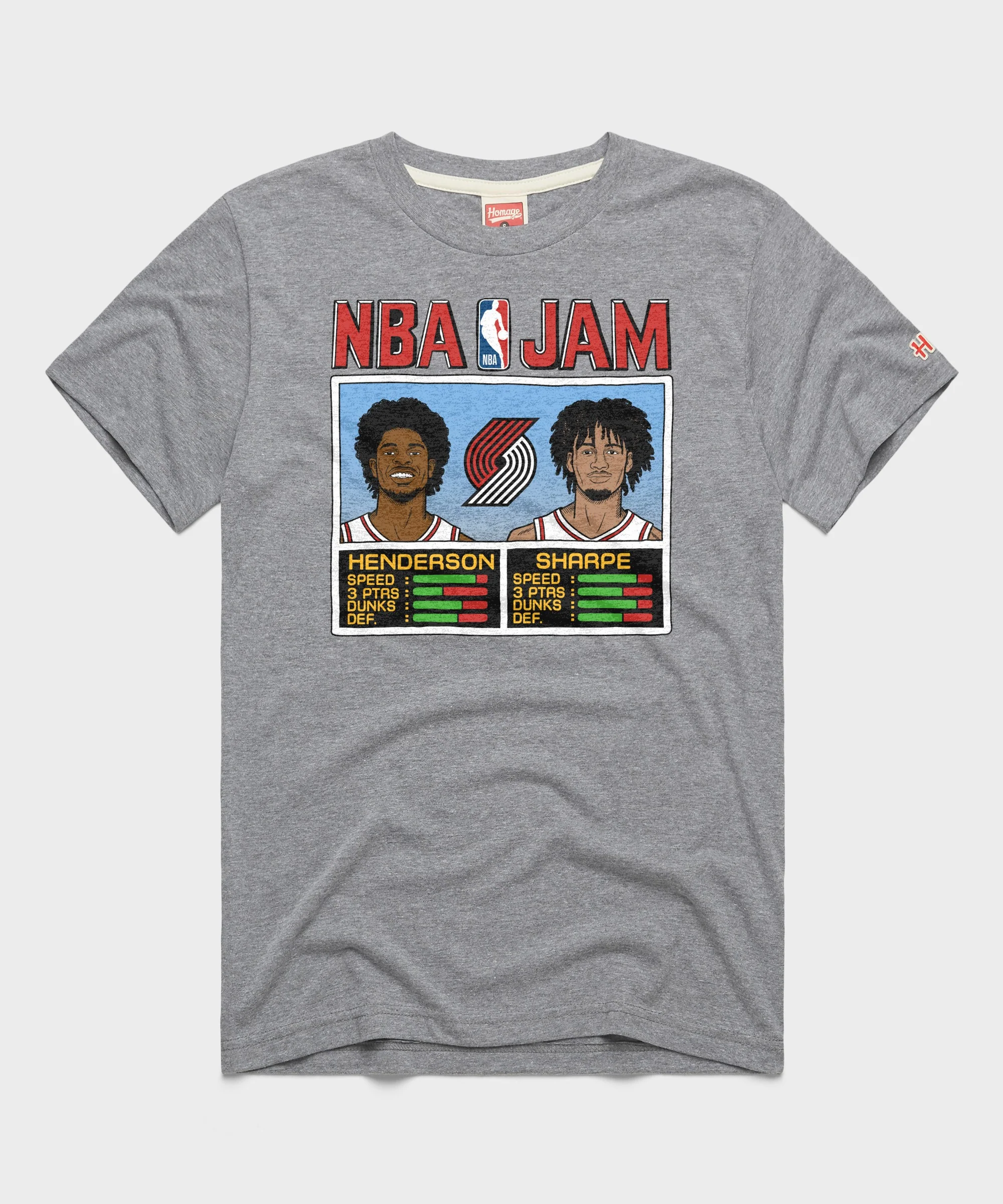 NBA Jam Trail Blazers Henderson and Sharpe