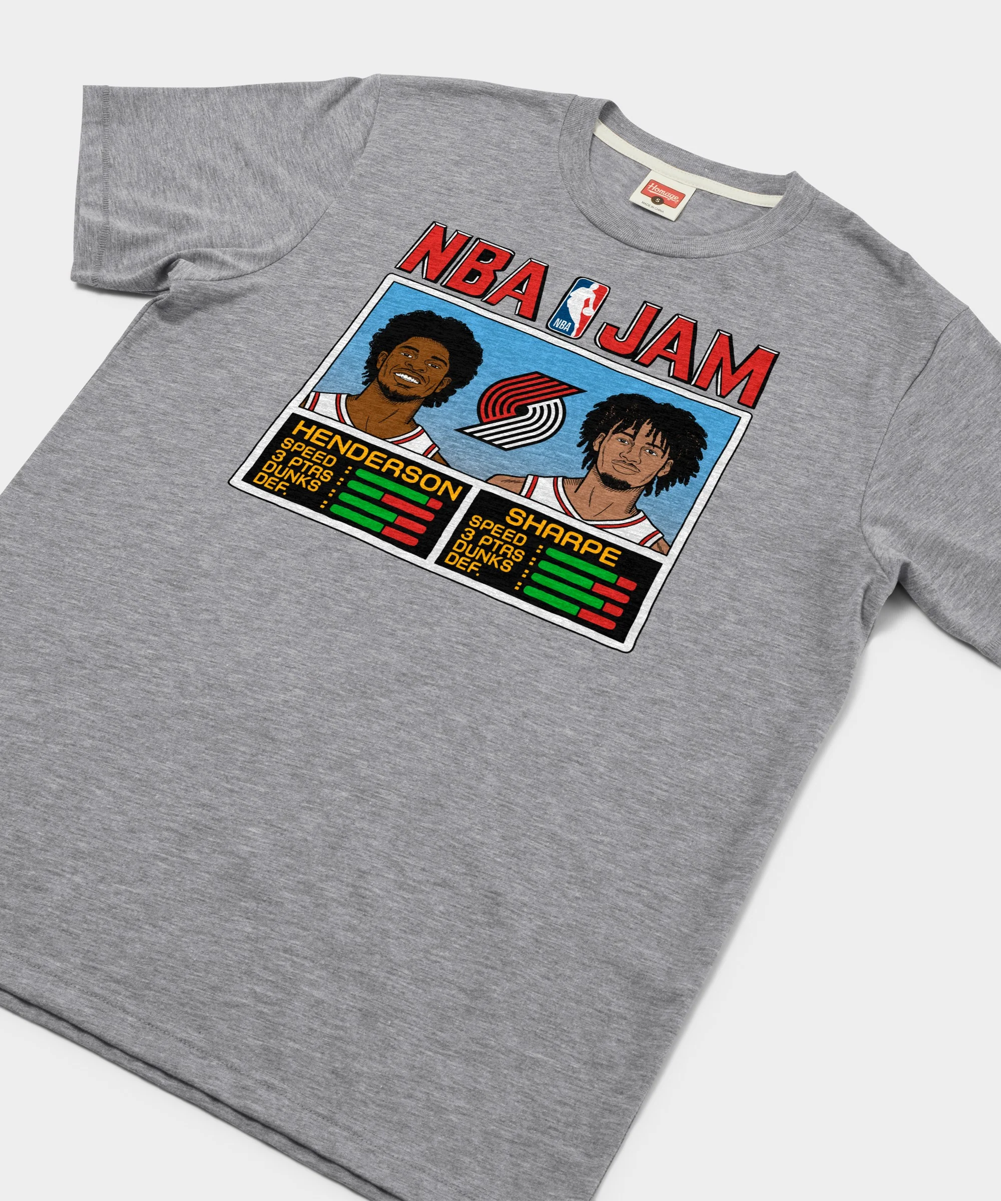 NBA Jam Trail Blazers Henderson and Sharpe - Image 2