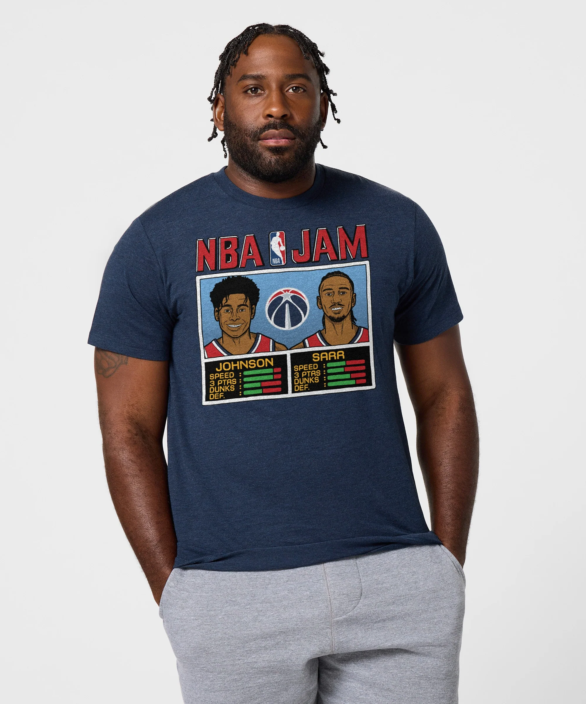 NBA Jam Wizards Johnson And Sarr - Image 3