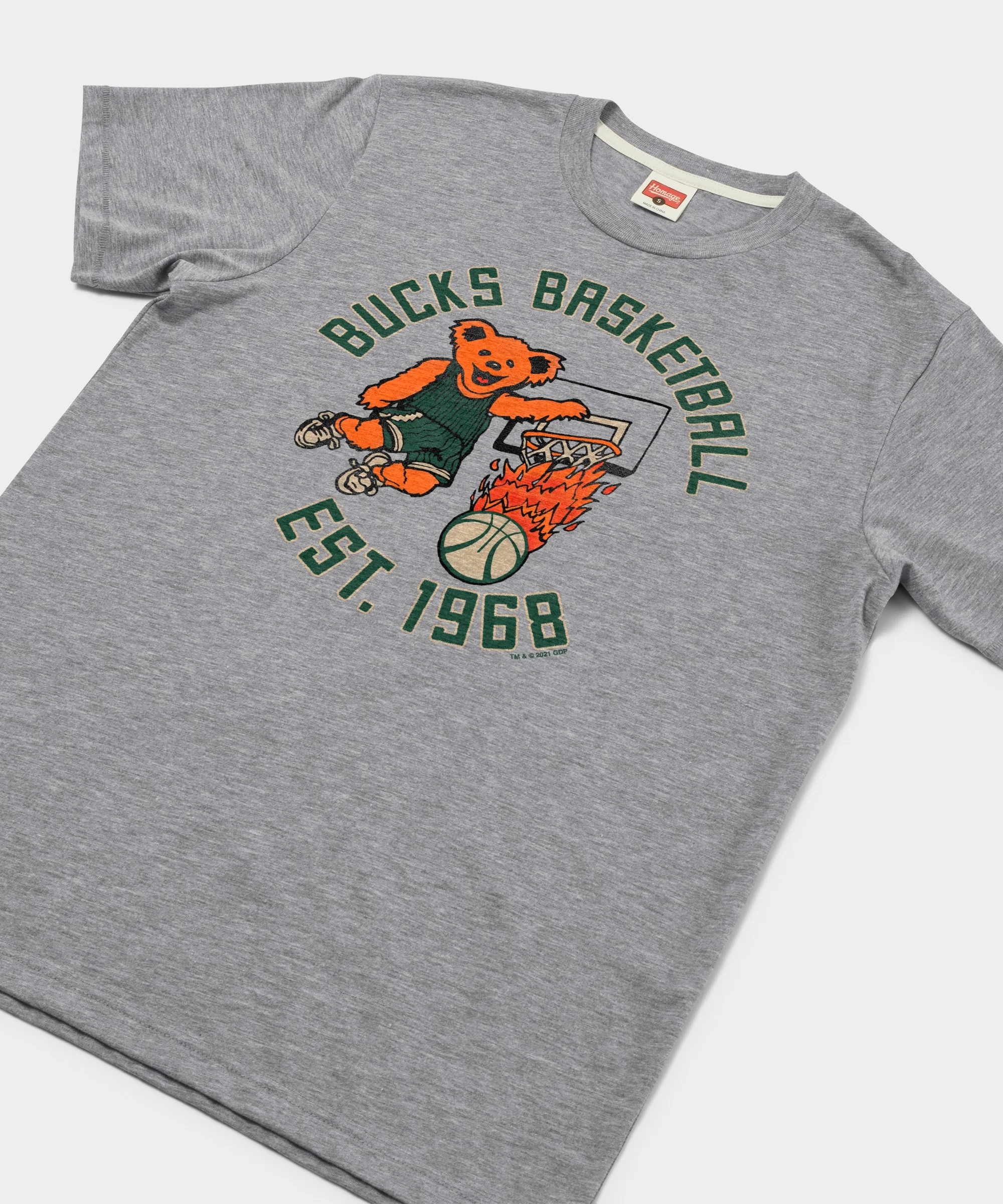 NBA x Grateful Dead x Bucks - Image 2