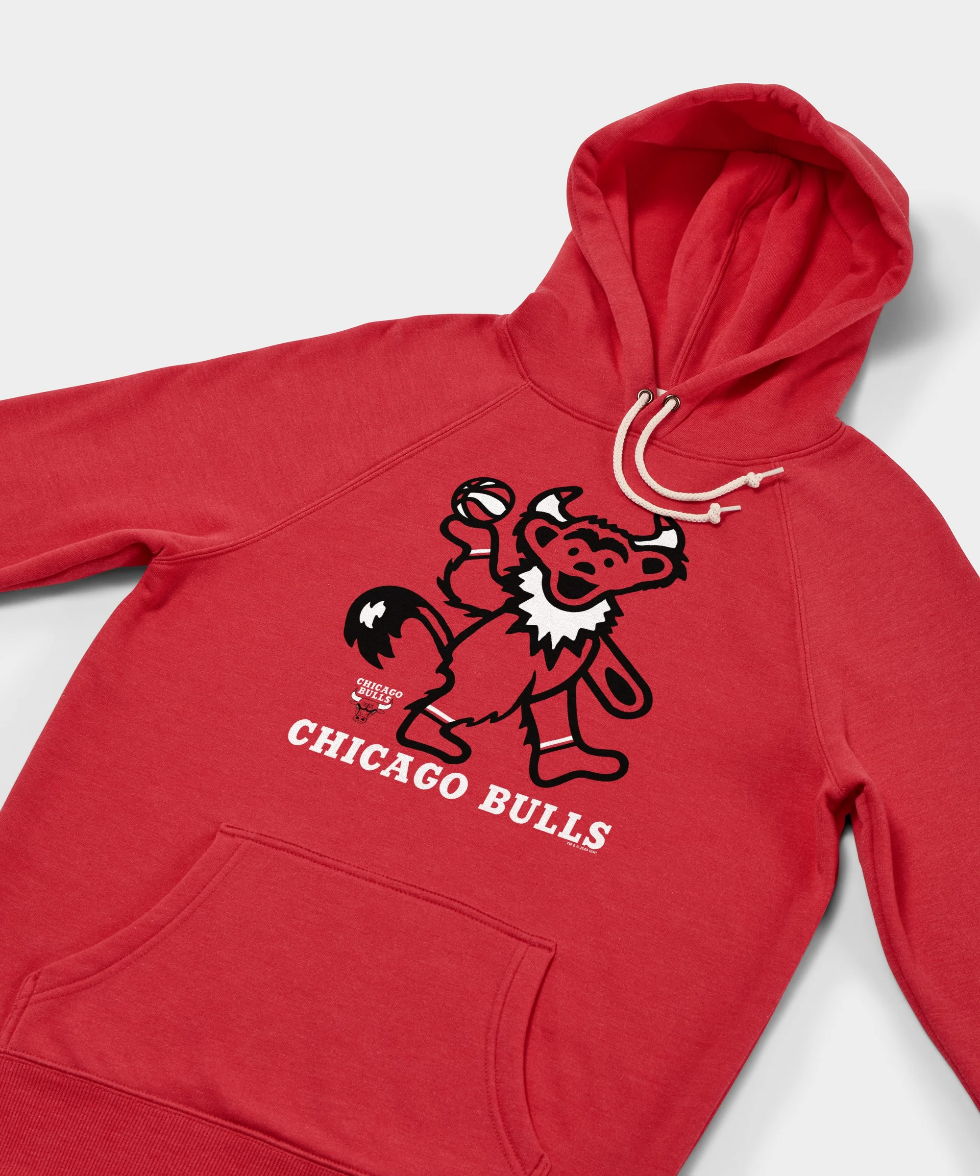 NBA x Grateful Dead x Bulls Hoodie - Image 2