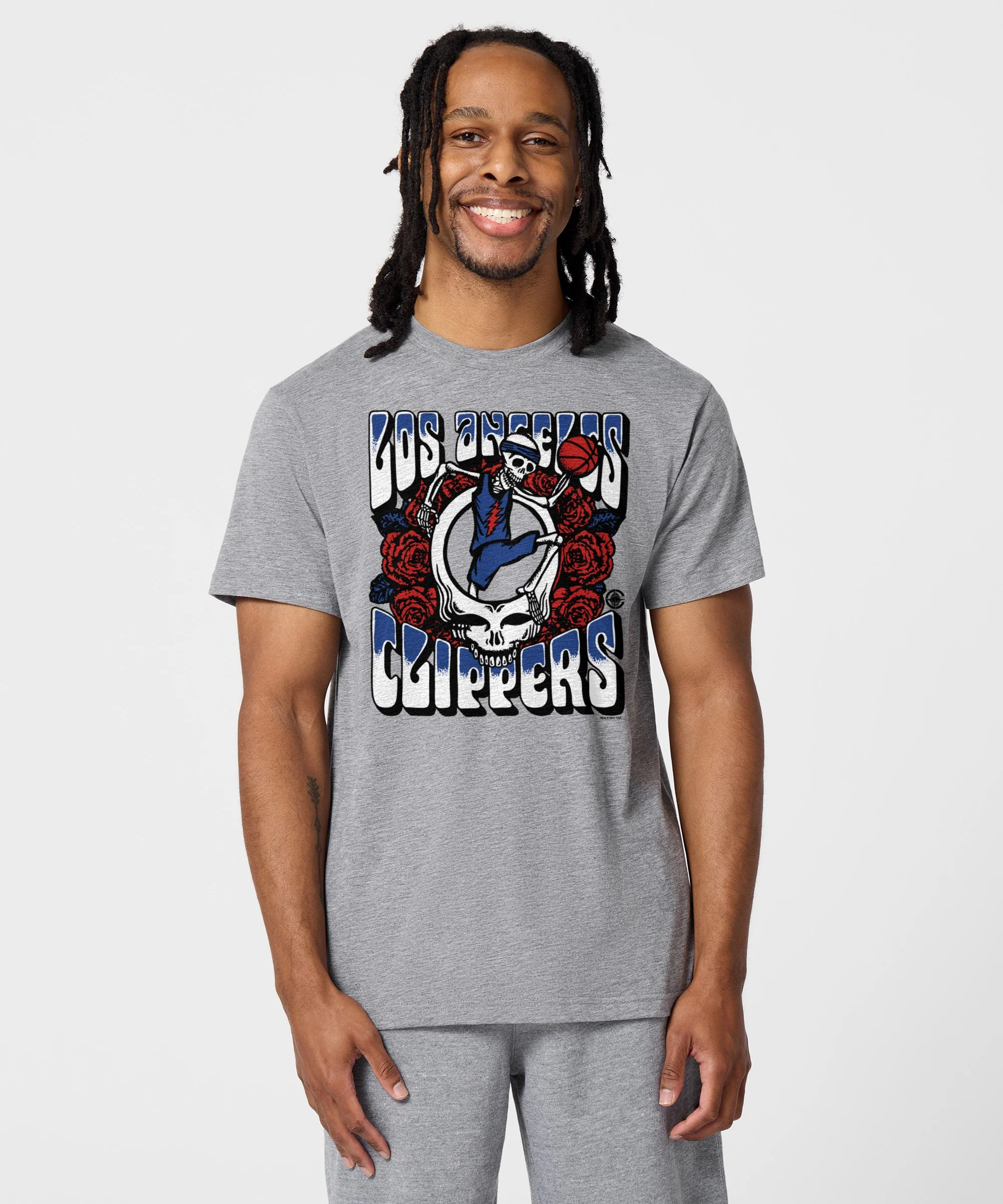 NBA x Grateful Dead x Clippers Skull - Image 3