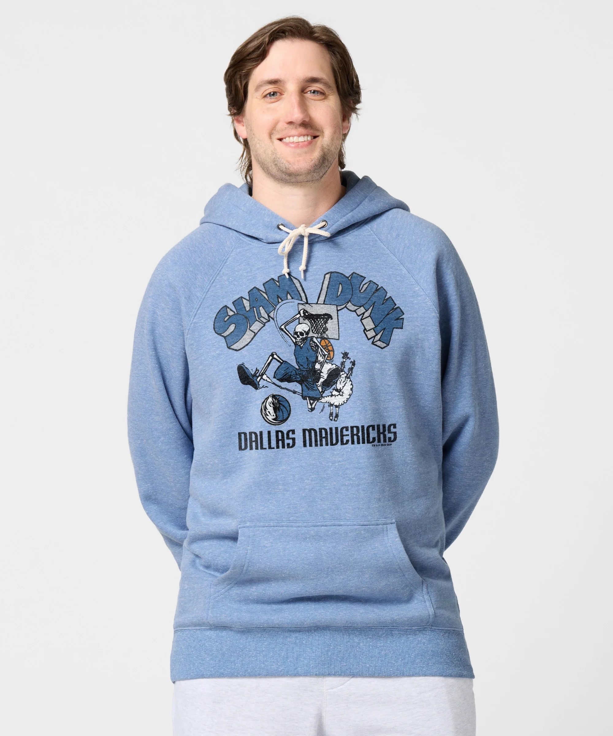 NBA x Grateful Dead x Mavericks Slam Dunk Hoodie - Image 3