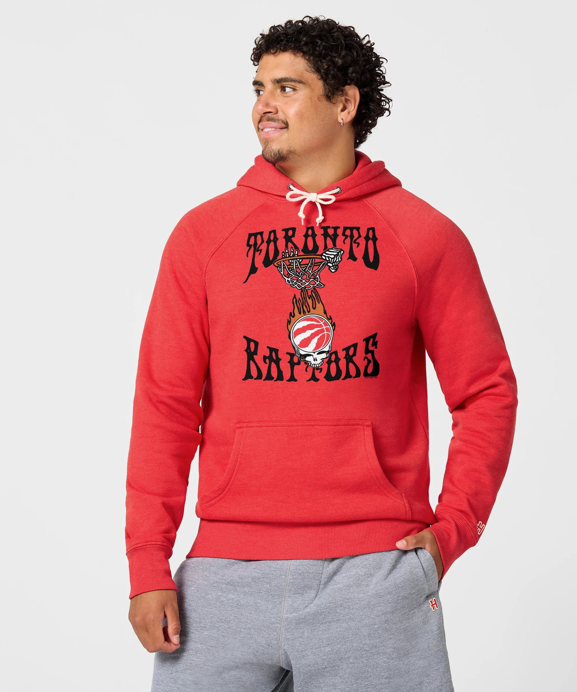 NBA x Grateful Dead x Raptors Claw Hoodie - Image 3