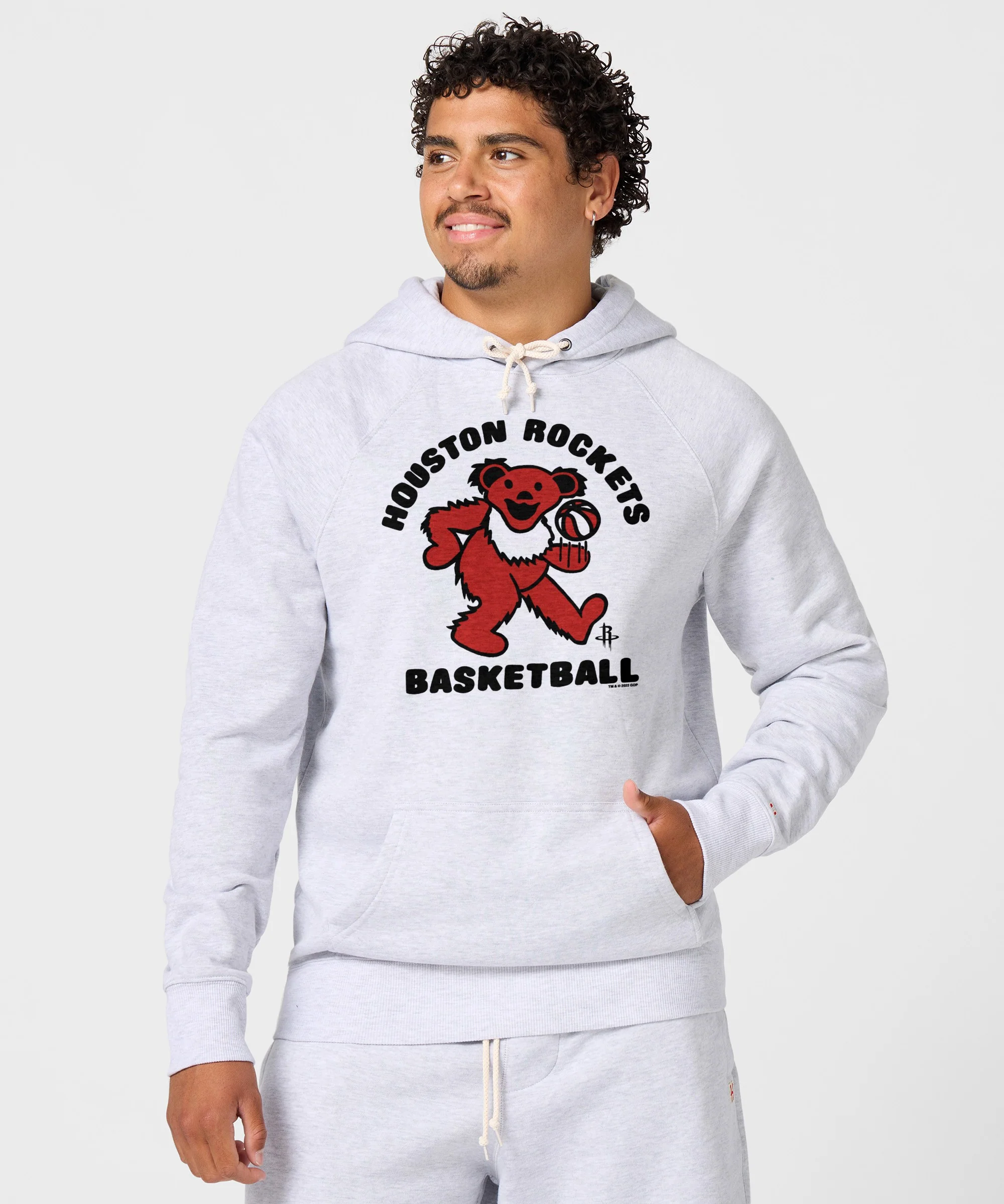 NBA x Grateful Dead x Rockets Hoodie - Image 3