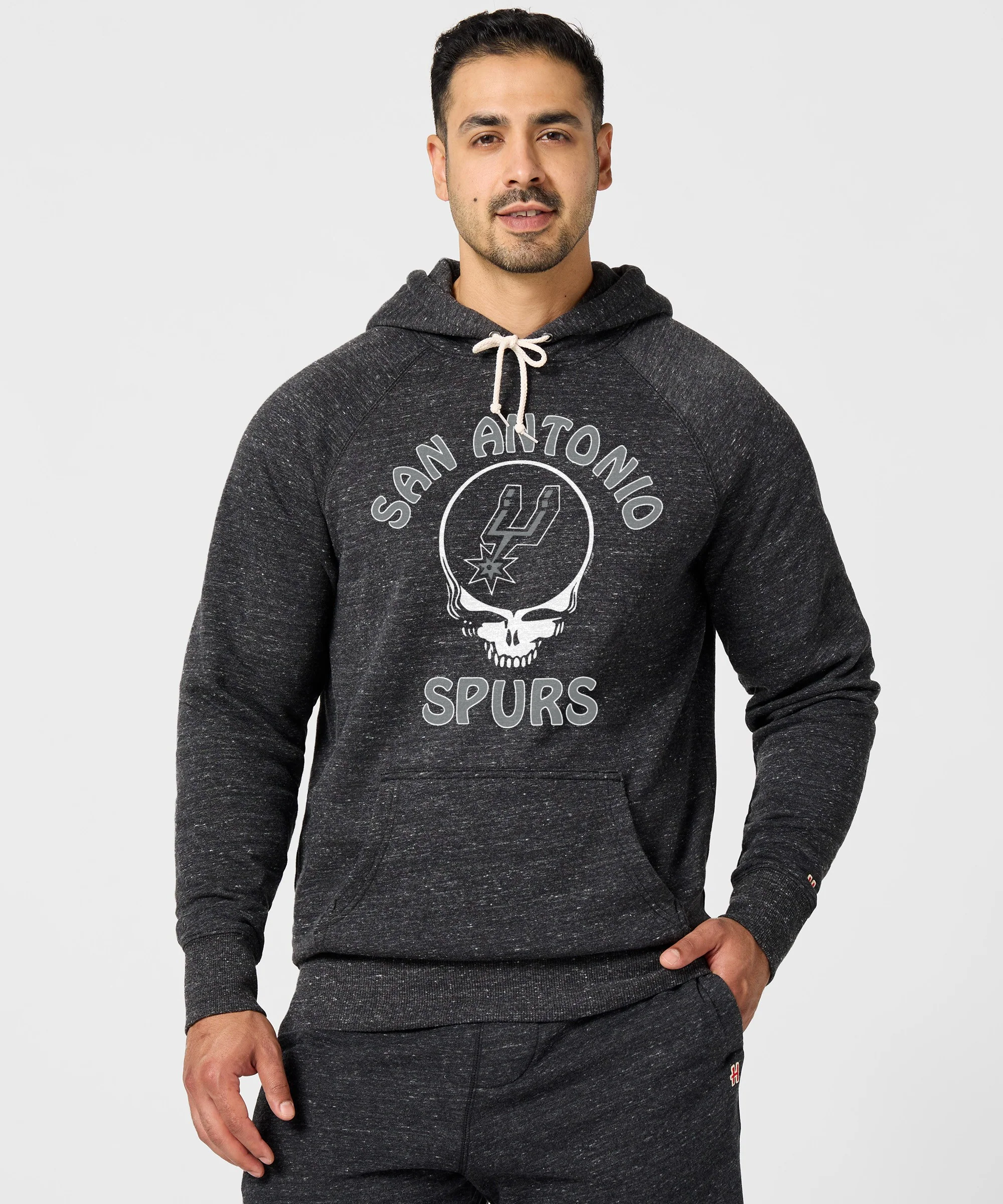 NBA x Grateful Dead x Spurs Hoodie - Image 3