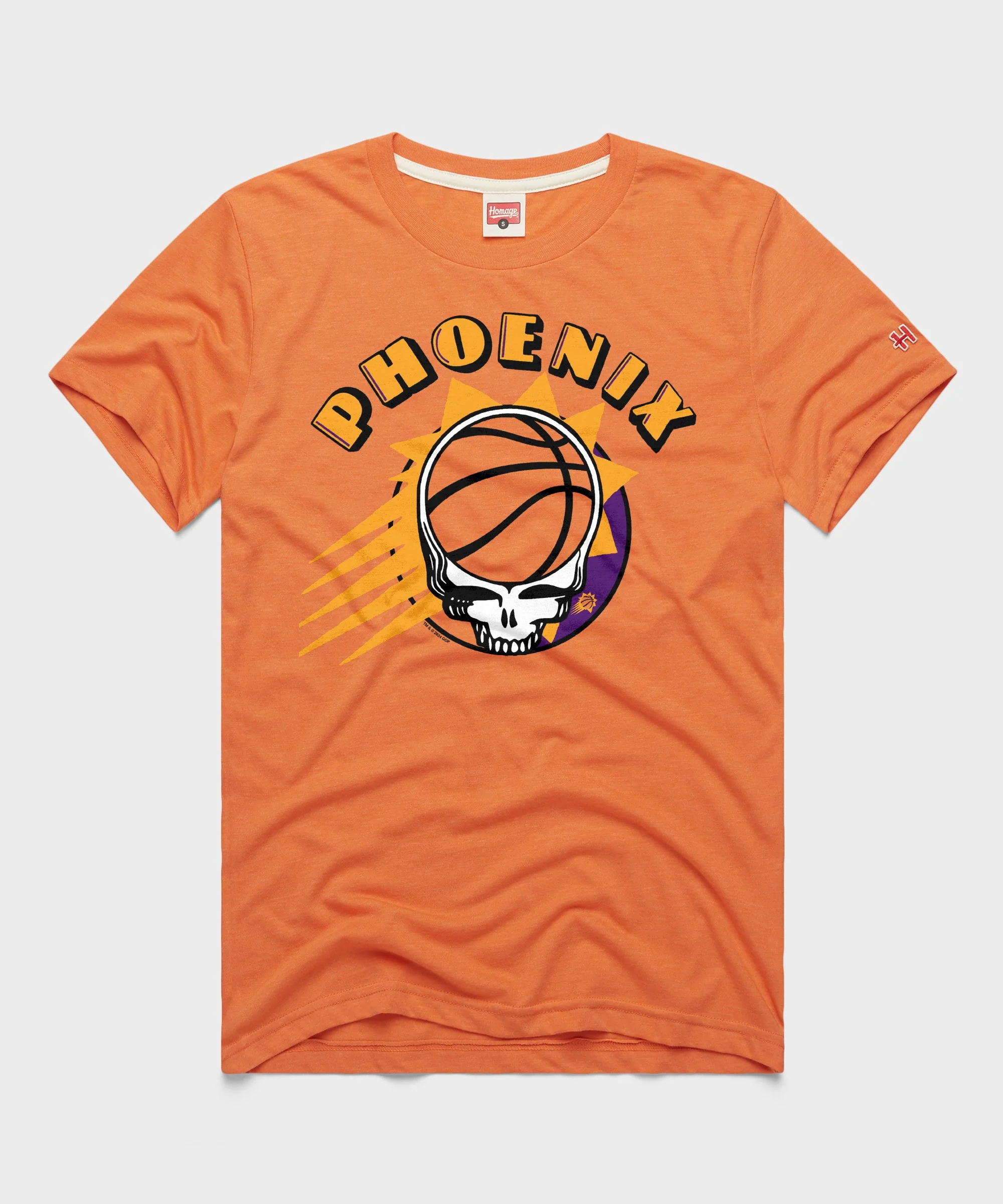 NBA x Grateful Dead x Suns Skull