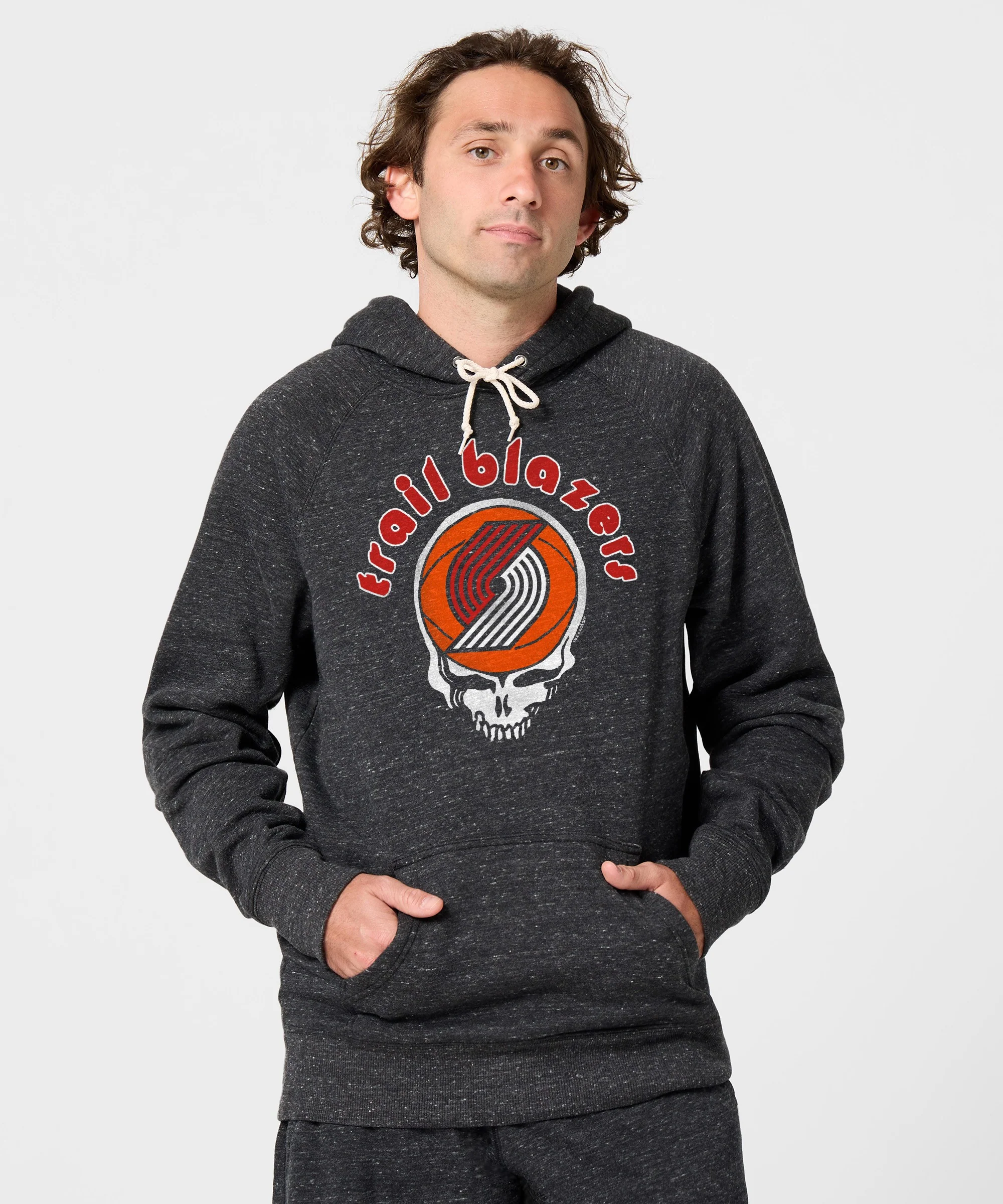 NBA x Grateful Dead x Trail Blazers Hoodie - Image 3