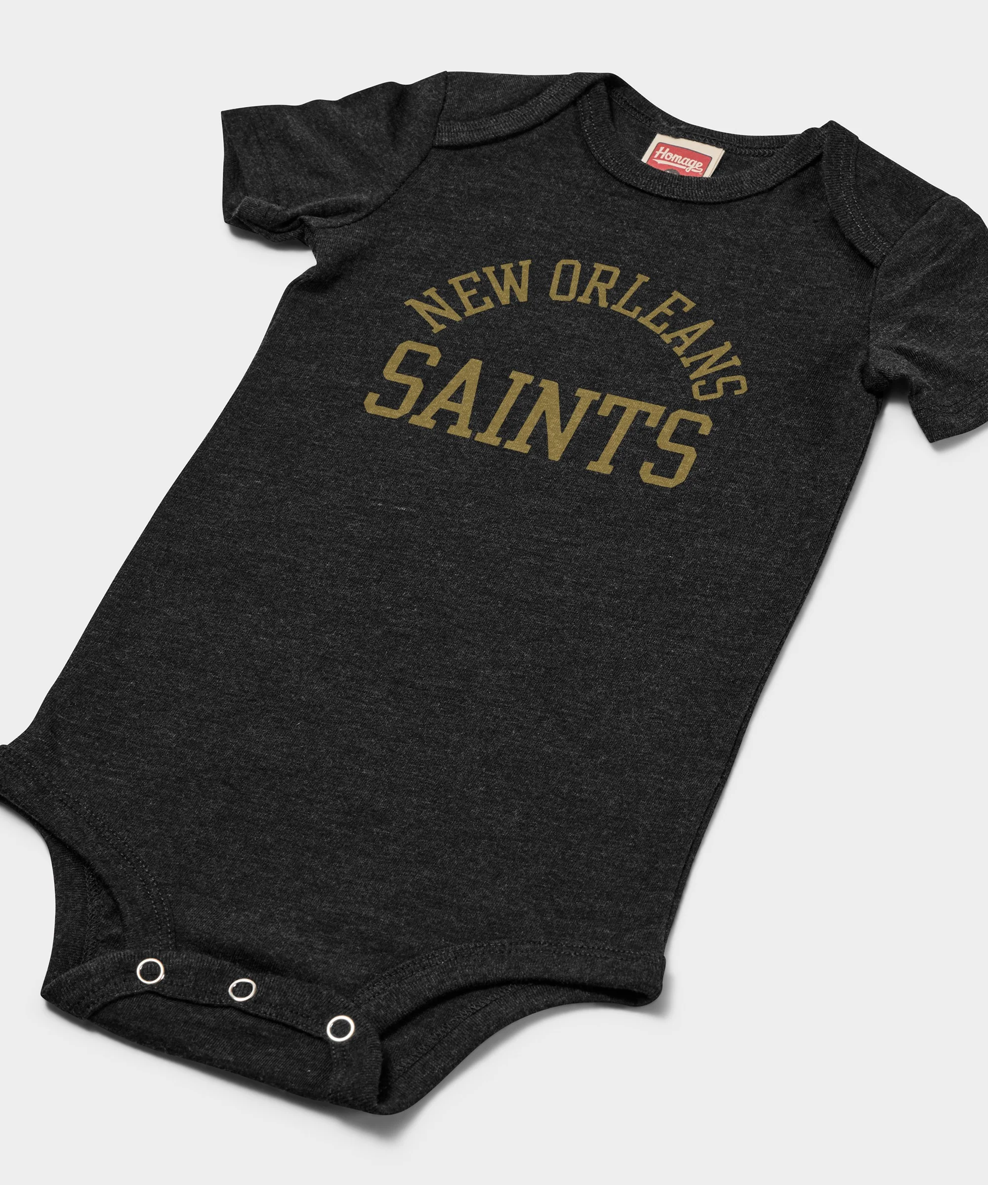 New Orleans Saints Classic Baby One Piece - Image 2