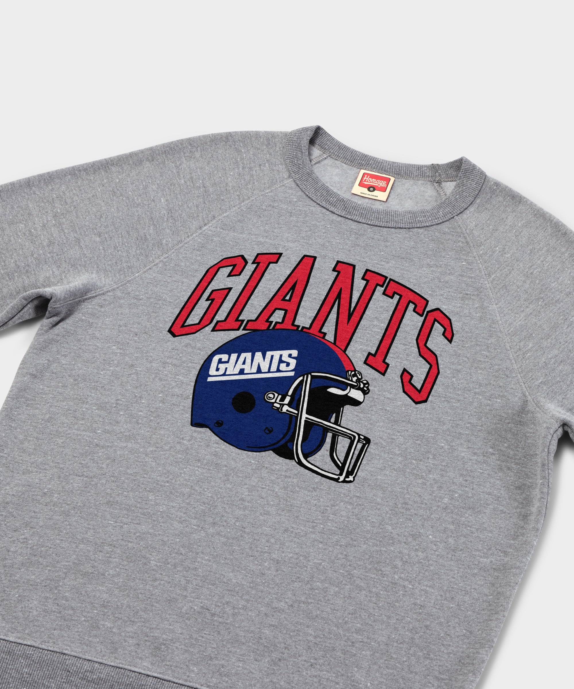 New York Giants Helmet Retro Crewneck - Image 2