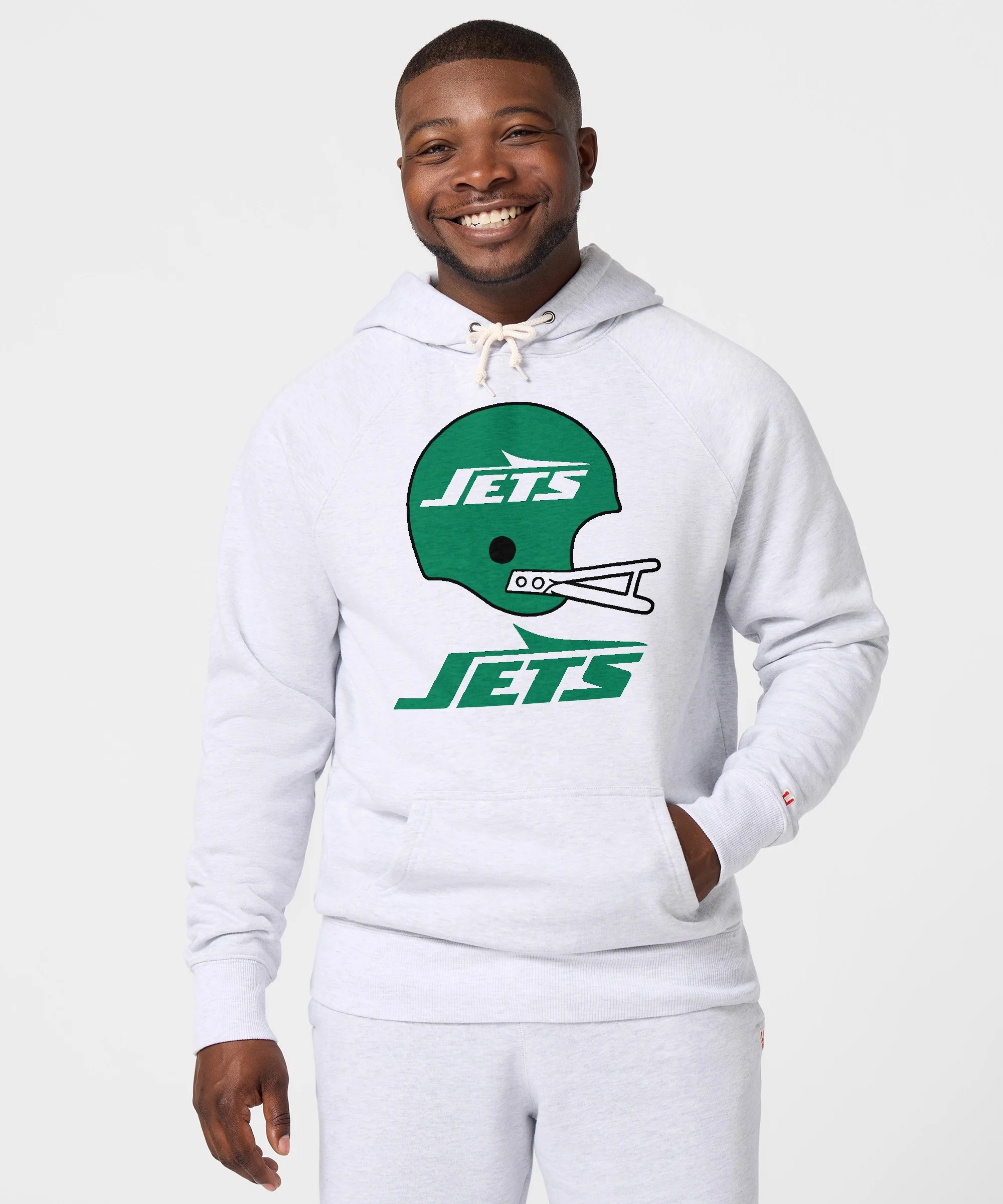New York Jets Big Helmet Hoodie - Image 3
