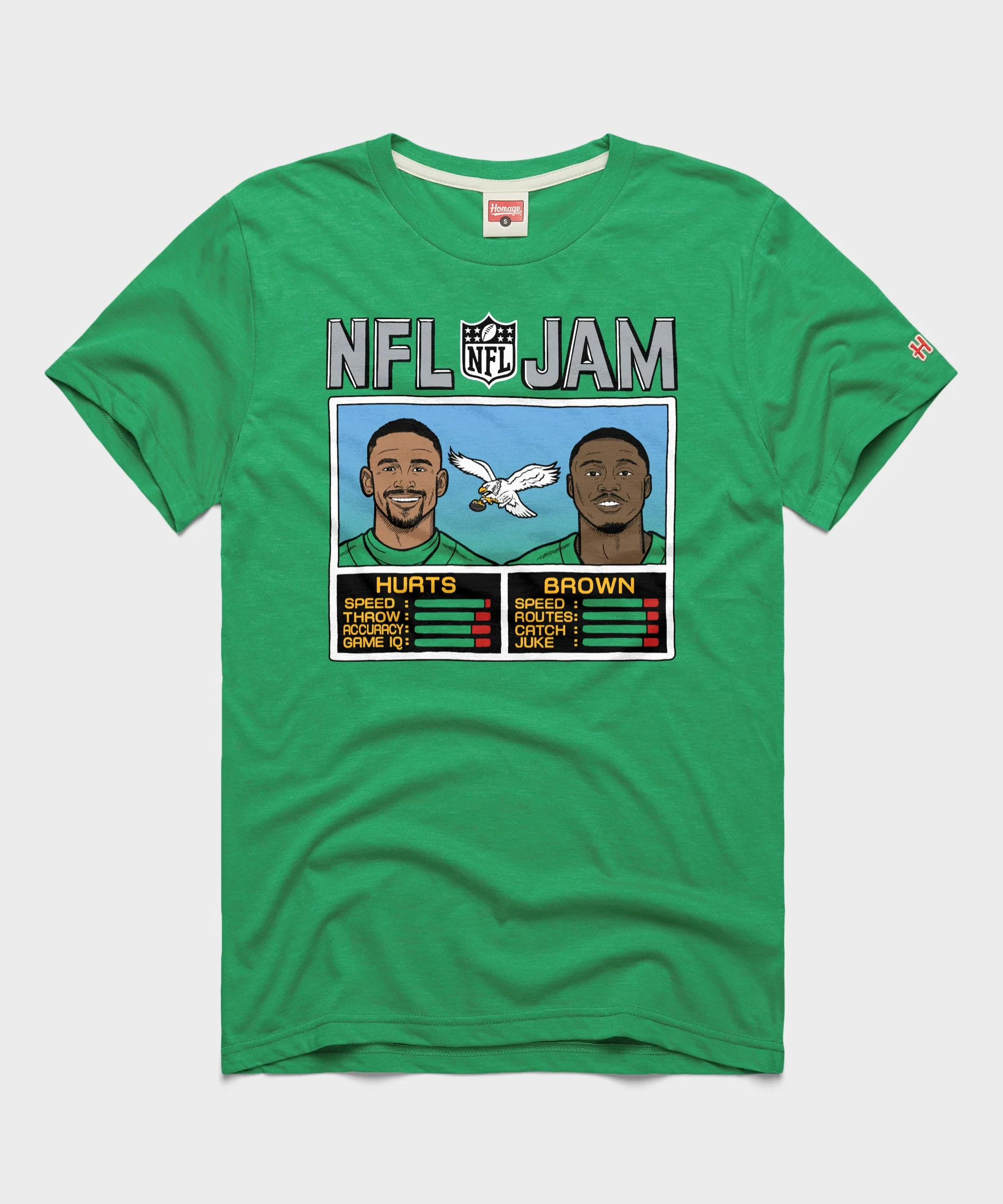 NFL Jam Eagles Hurts And Brown