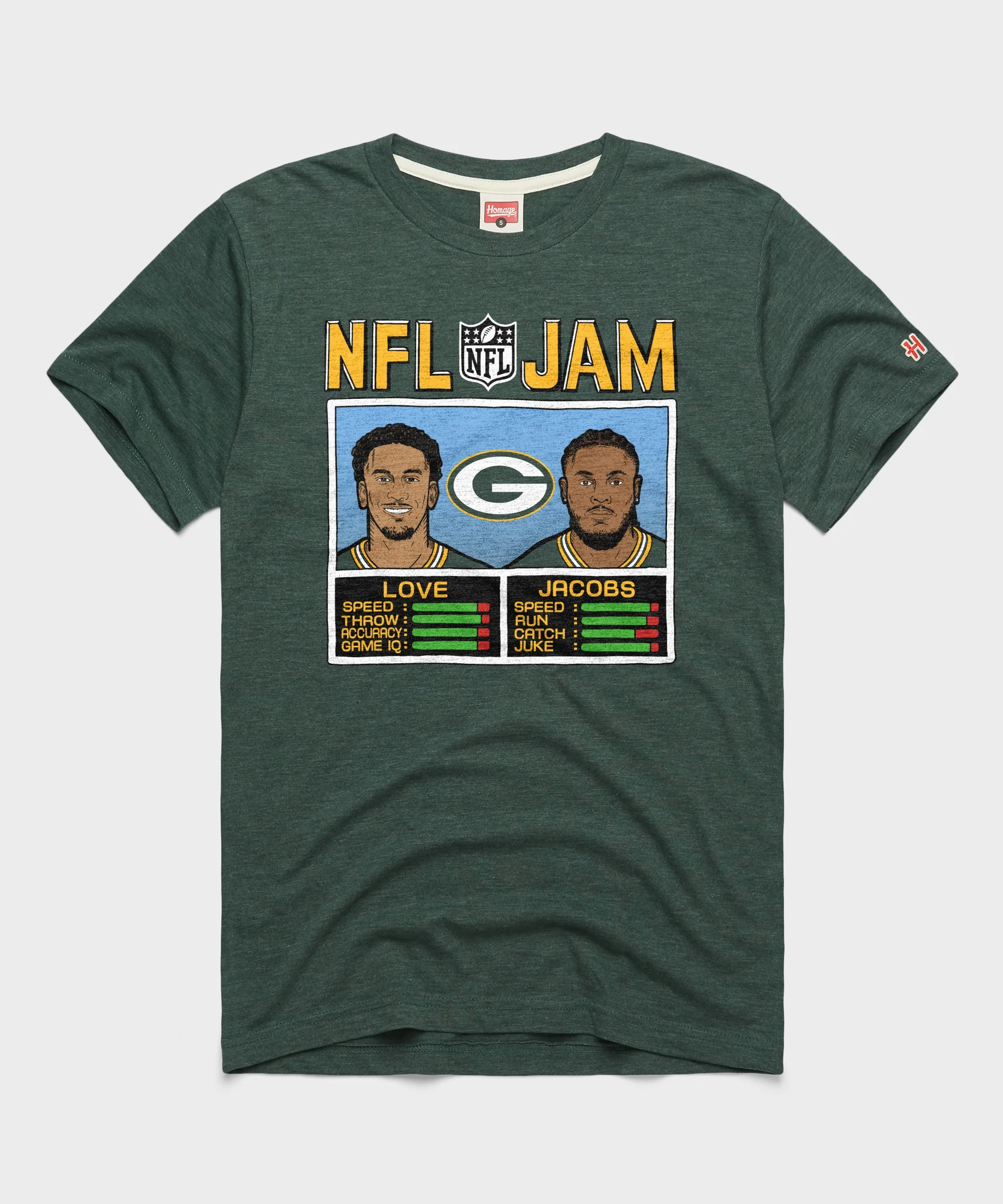 NFL Jam Packers Love And Jacobs
