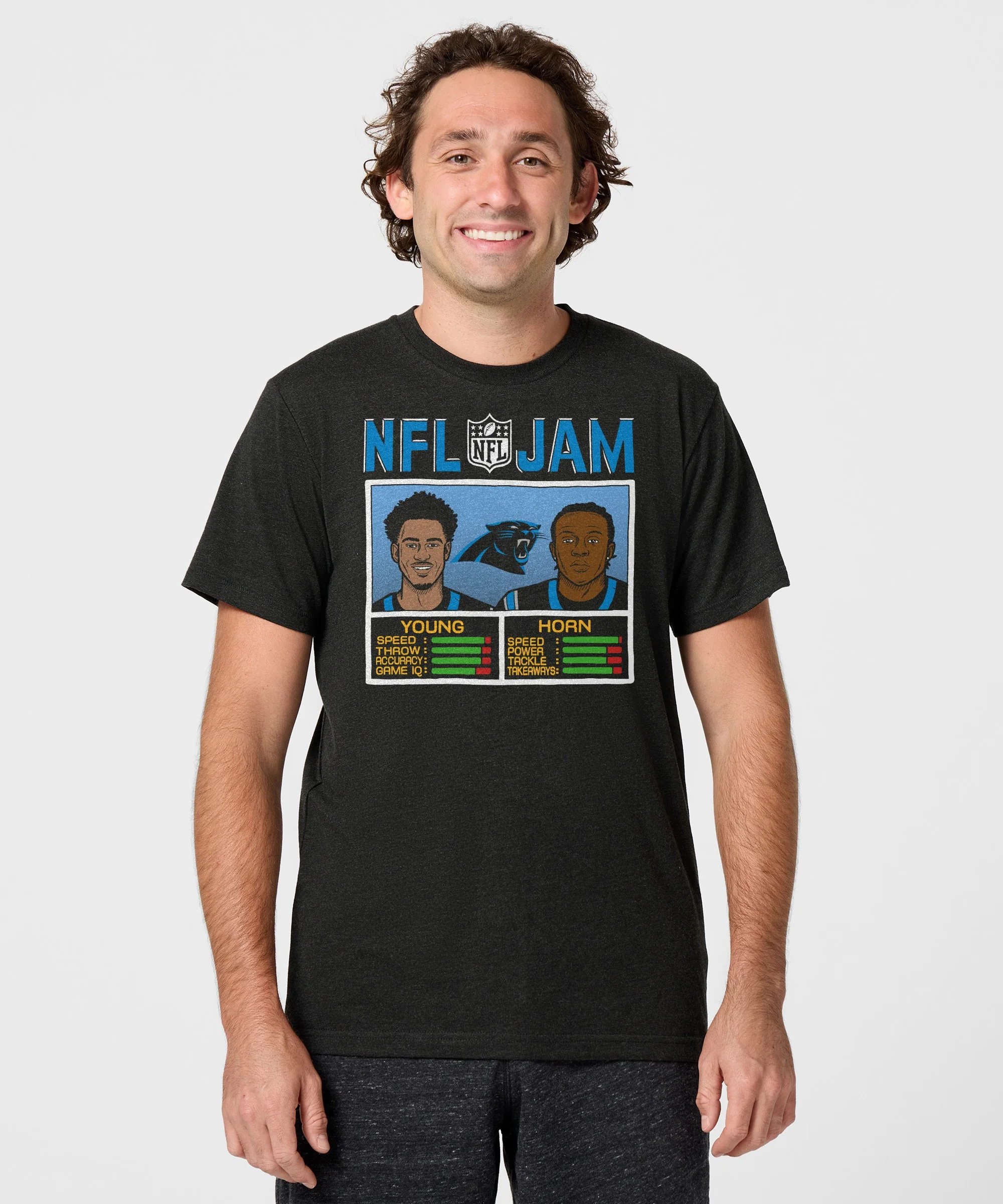NFL Jam Panthers Young And Horn - Image 3