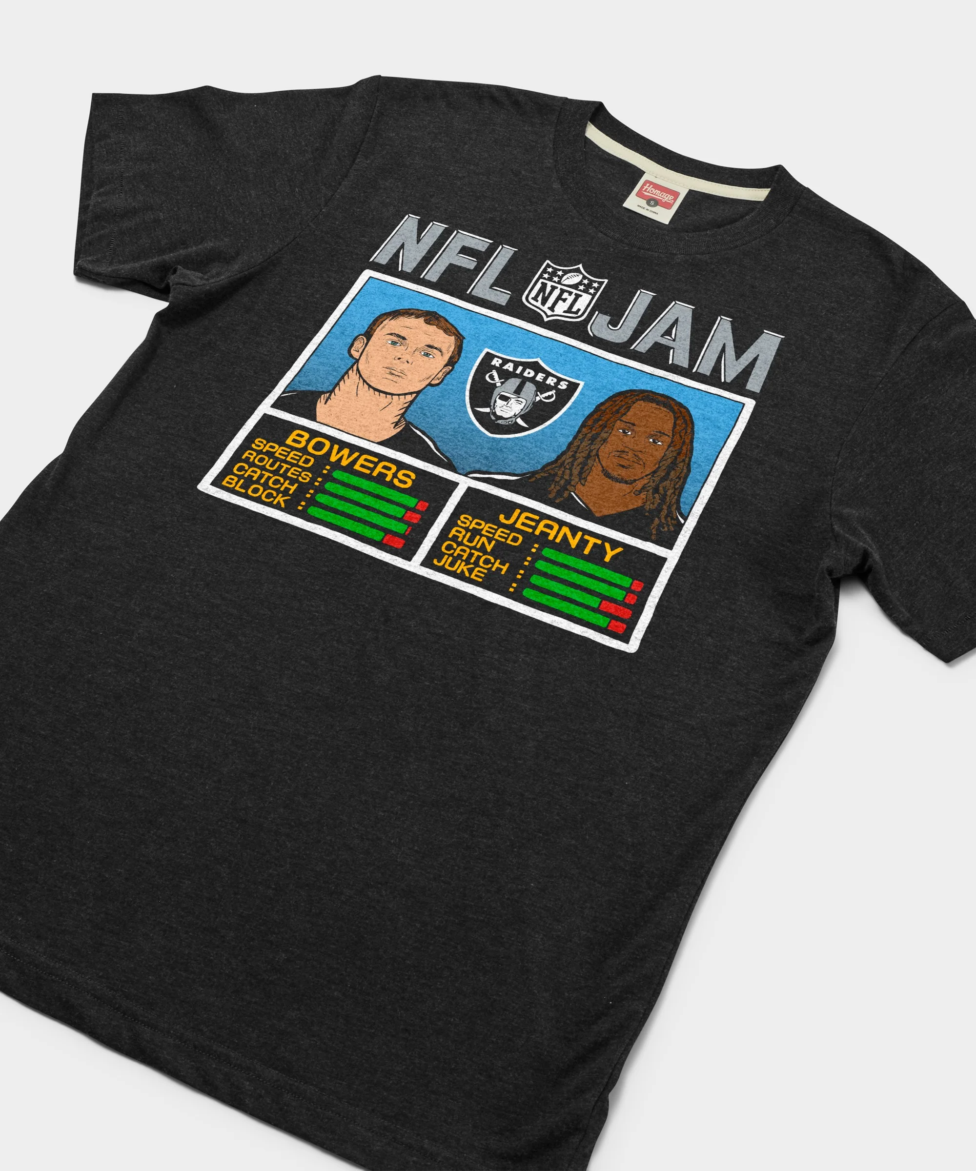NFL Jam Raiders Bowers And Jeanty - Image 2