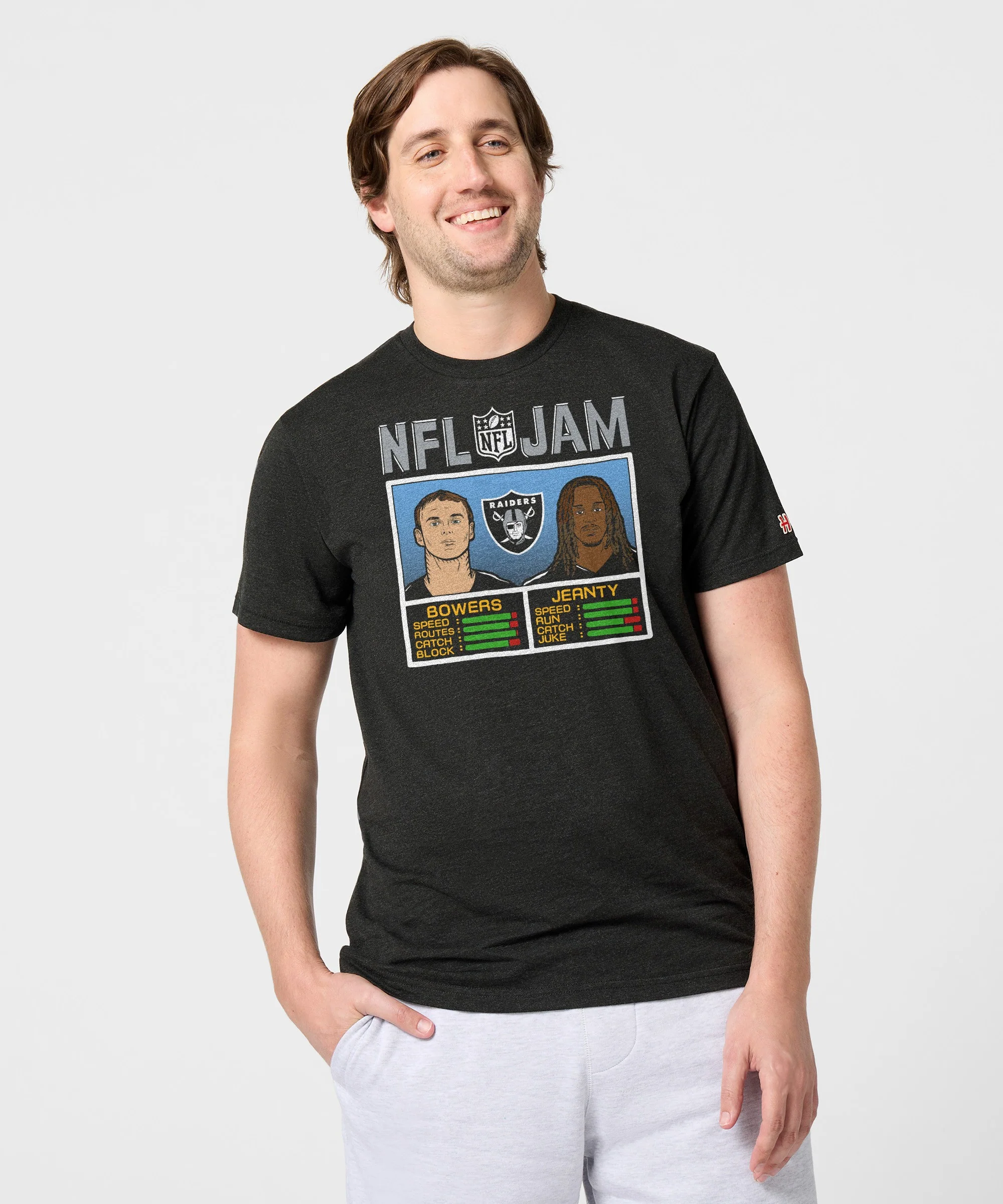 NFL Jam Raiders Bowers And Jeanty - Image 3