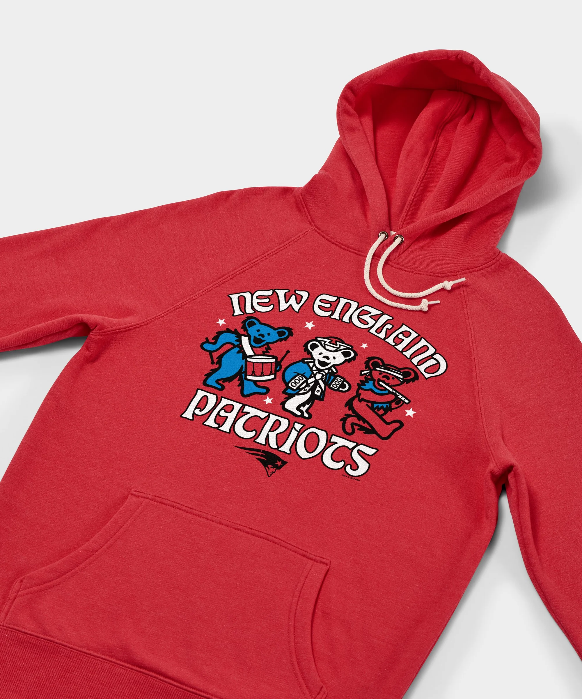 NFL x Grateful Dead x Patriots Hoodie - Image 2