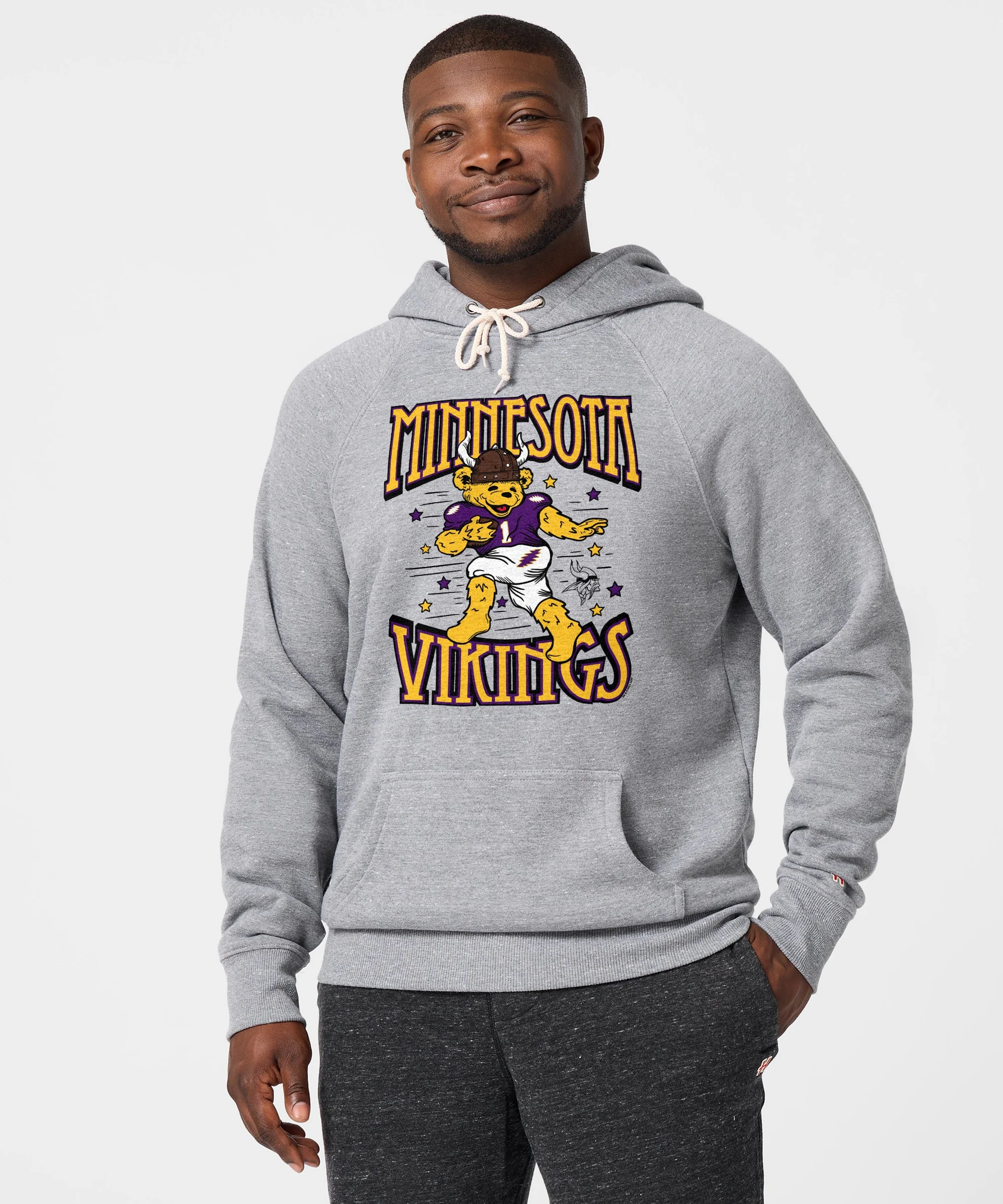 NFL x Grateful Dead x Vikings Hoodie - Image 3