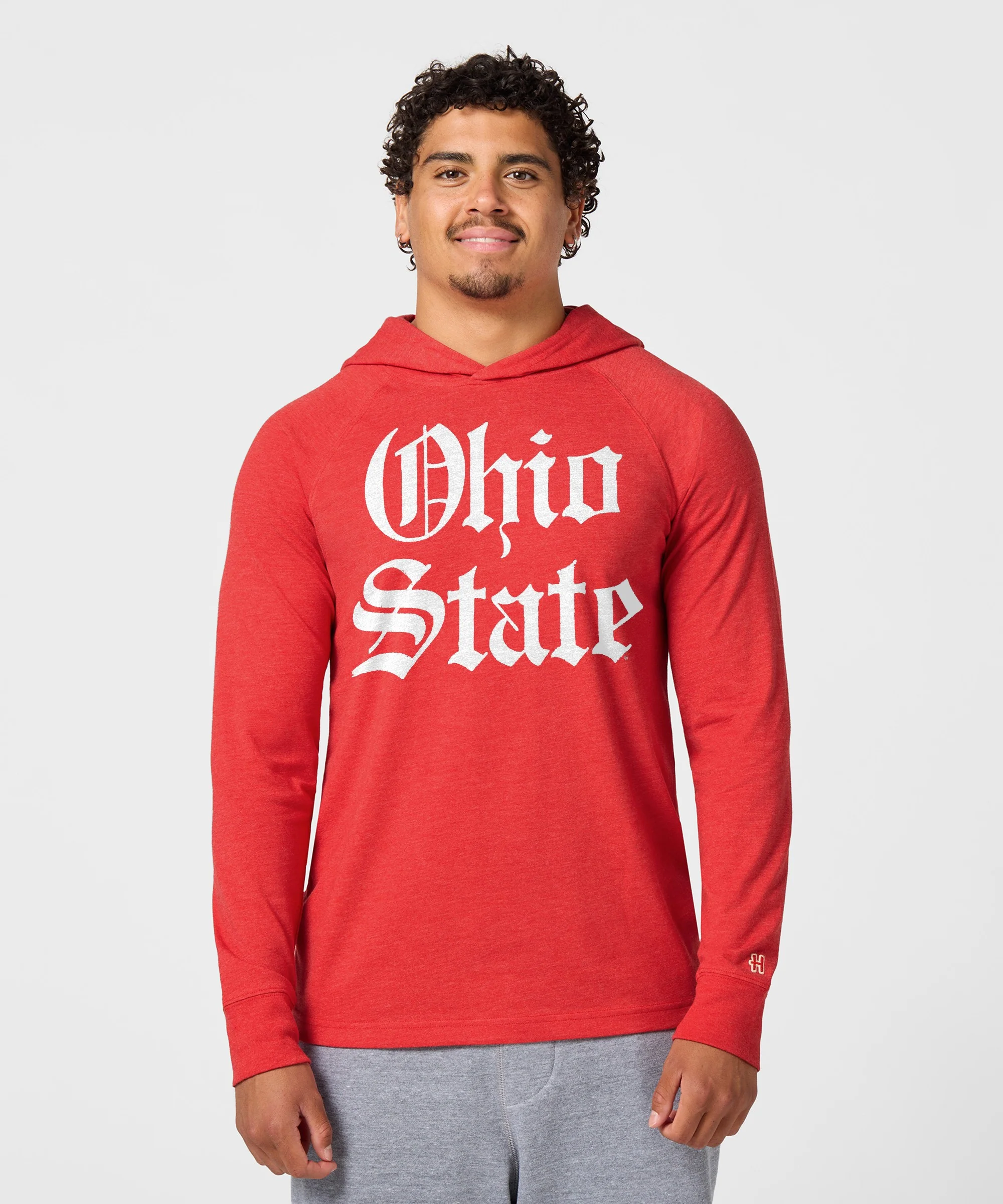 Ohio State Olde English Lightweight Hoodie - Image 3