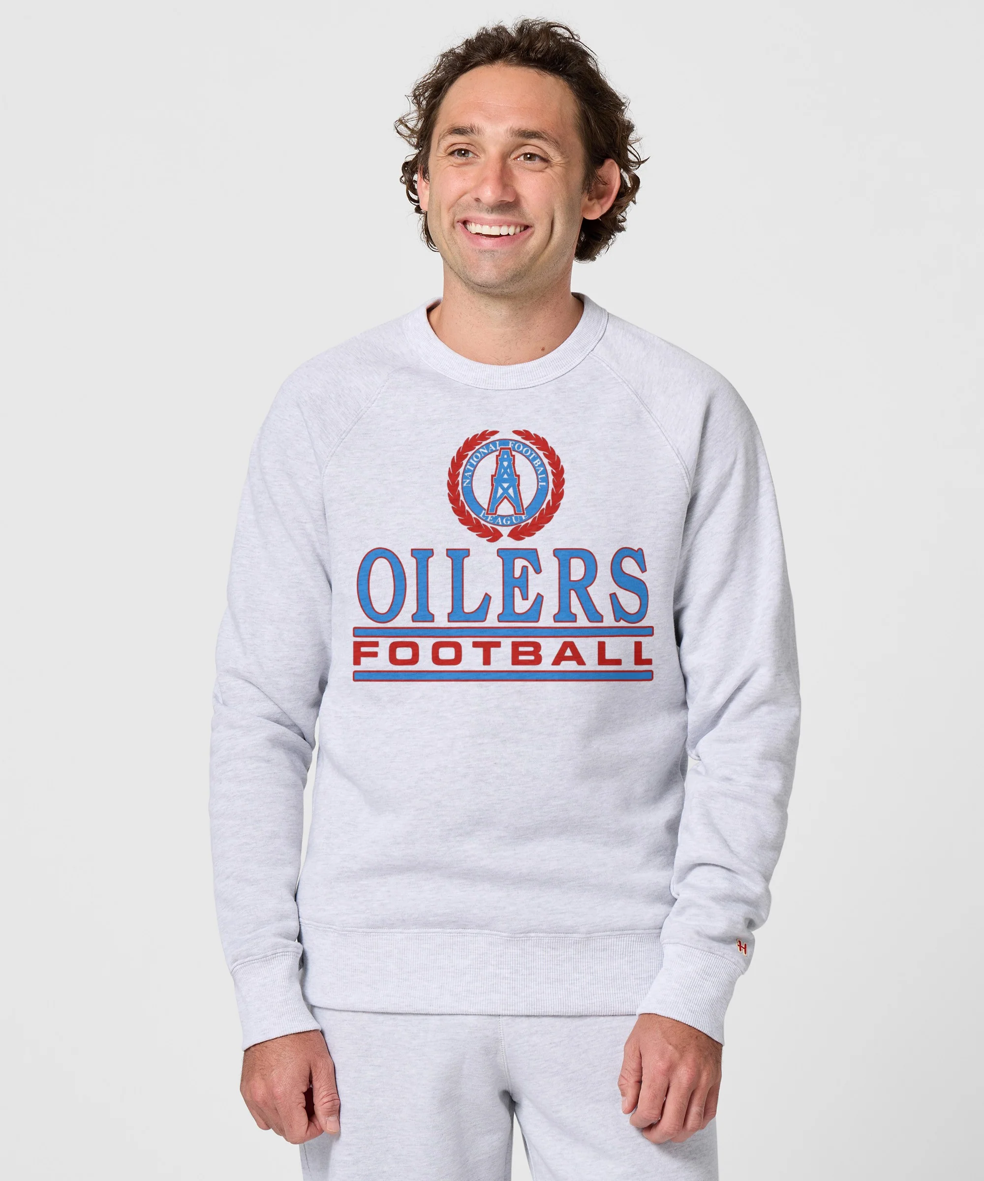 Oilers Football Crest Crewneck - Image 3